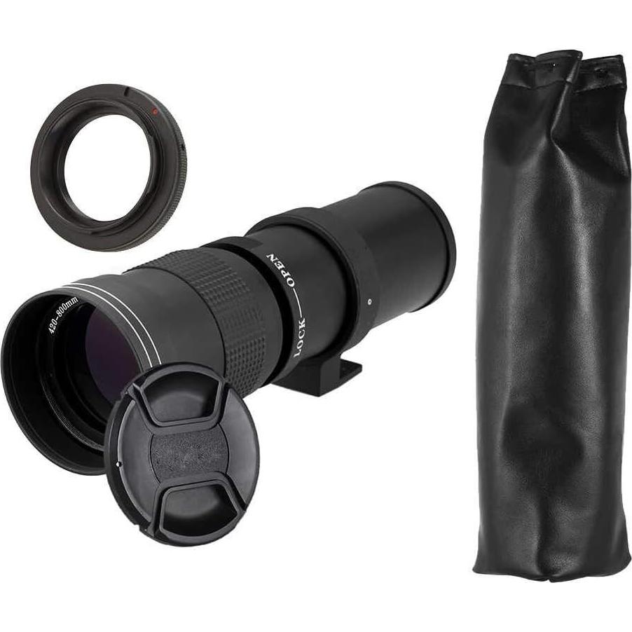 Lente Telefoto Manual Commander Optics 420-800mm f/8 Nikon F