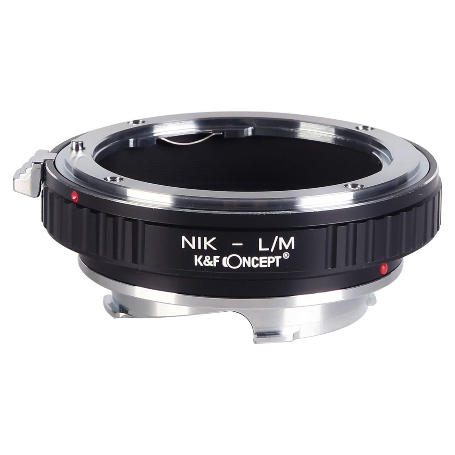 Adaptador de Montura K&F Concept Nikon F a Leica M - Alta Precisión