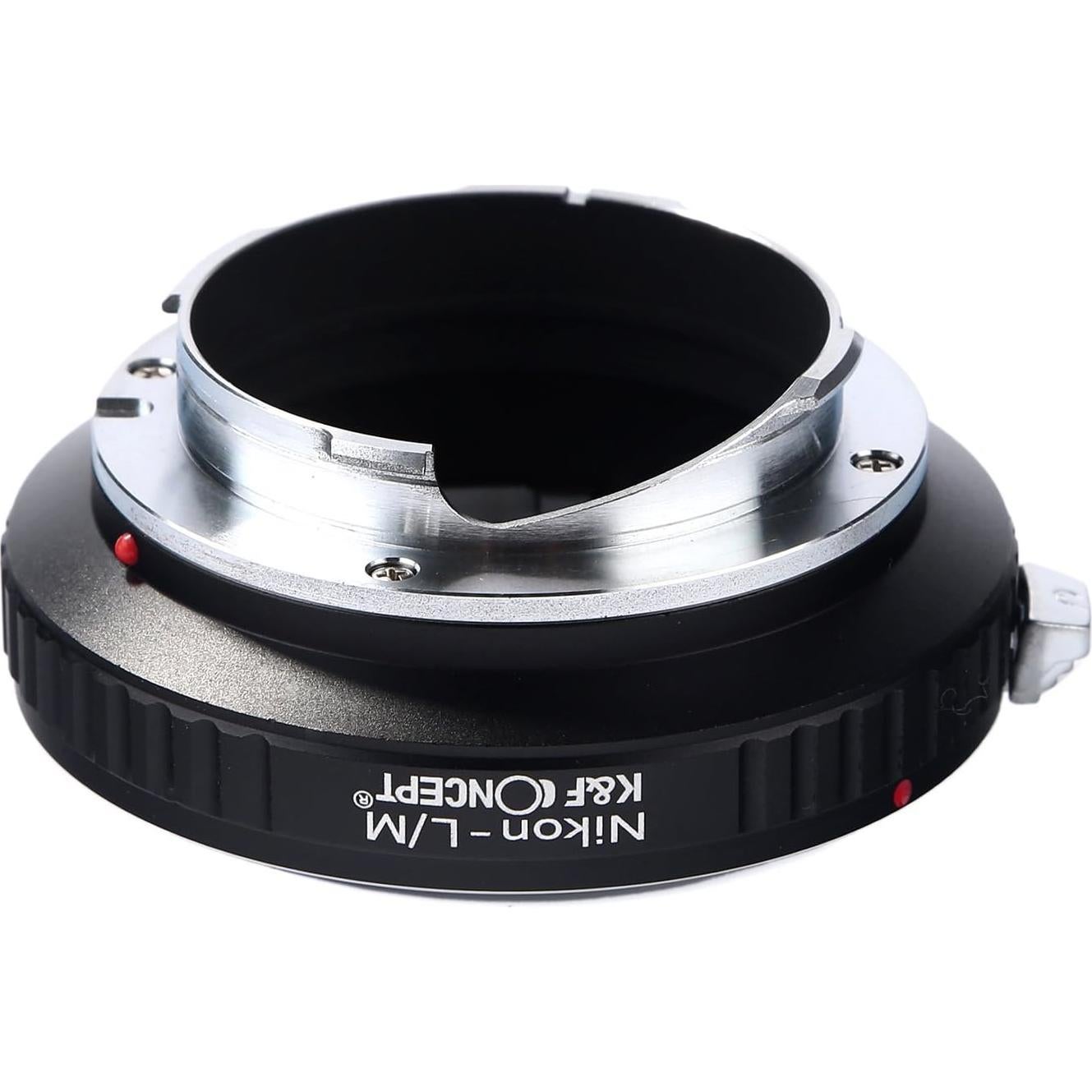 Adaptador de Montura K&F Concept Nikon F a Leica M - Alta Precisión