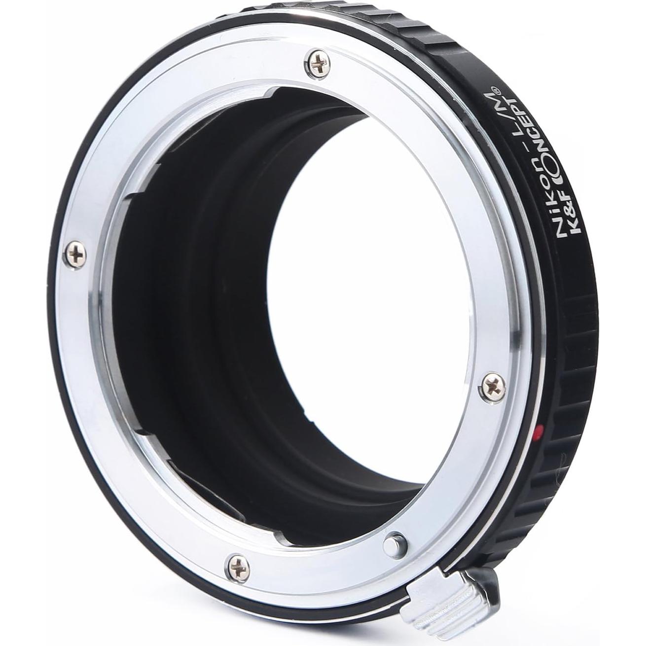 Adaptador de Montura K&F Concept Nikon F a Leica M - Alta Precisión