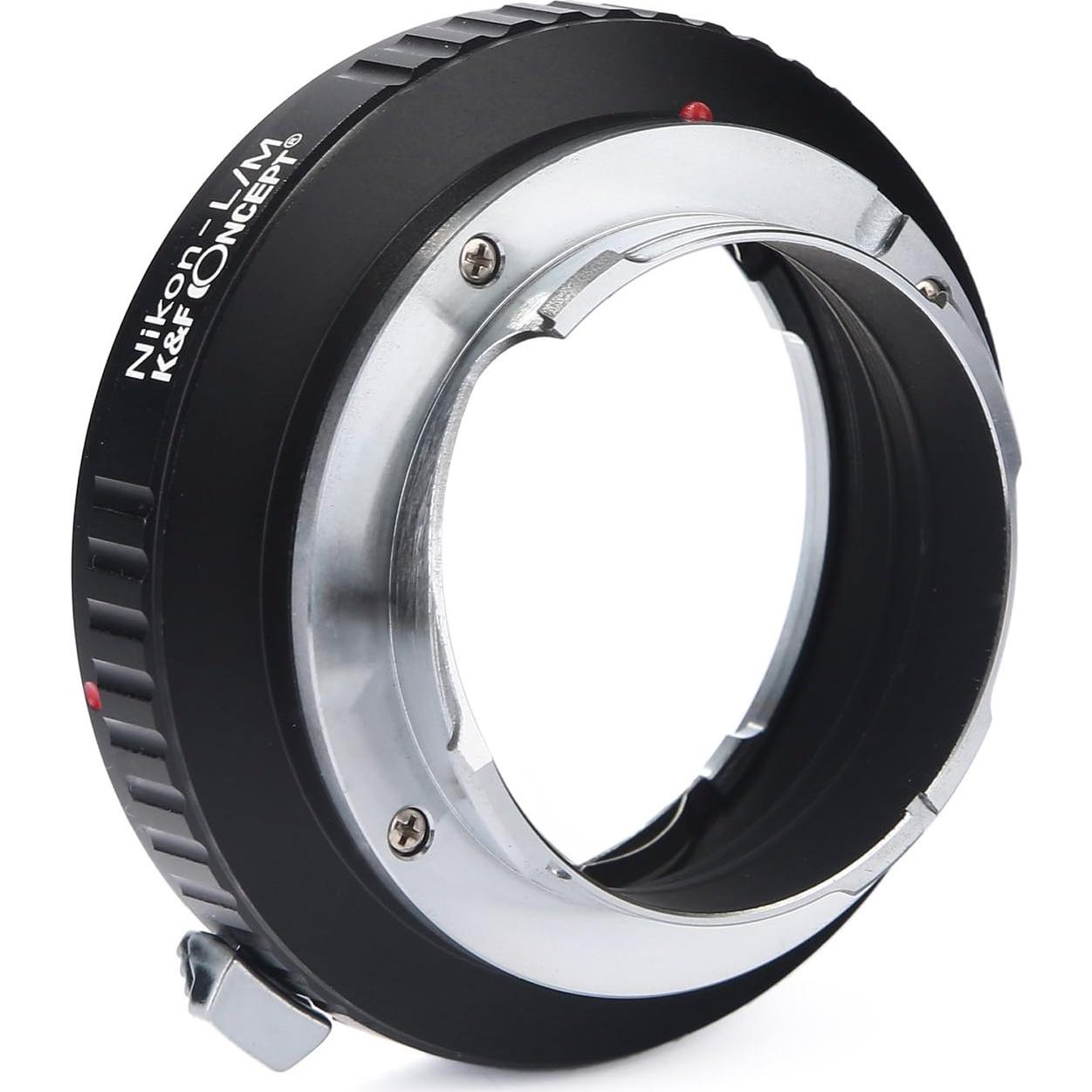 Adaptador de Montura K&F Concept Nikon F a Leica M - Alta Precisión