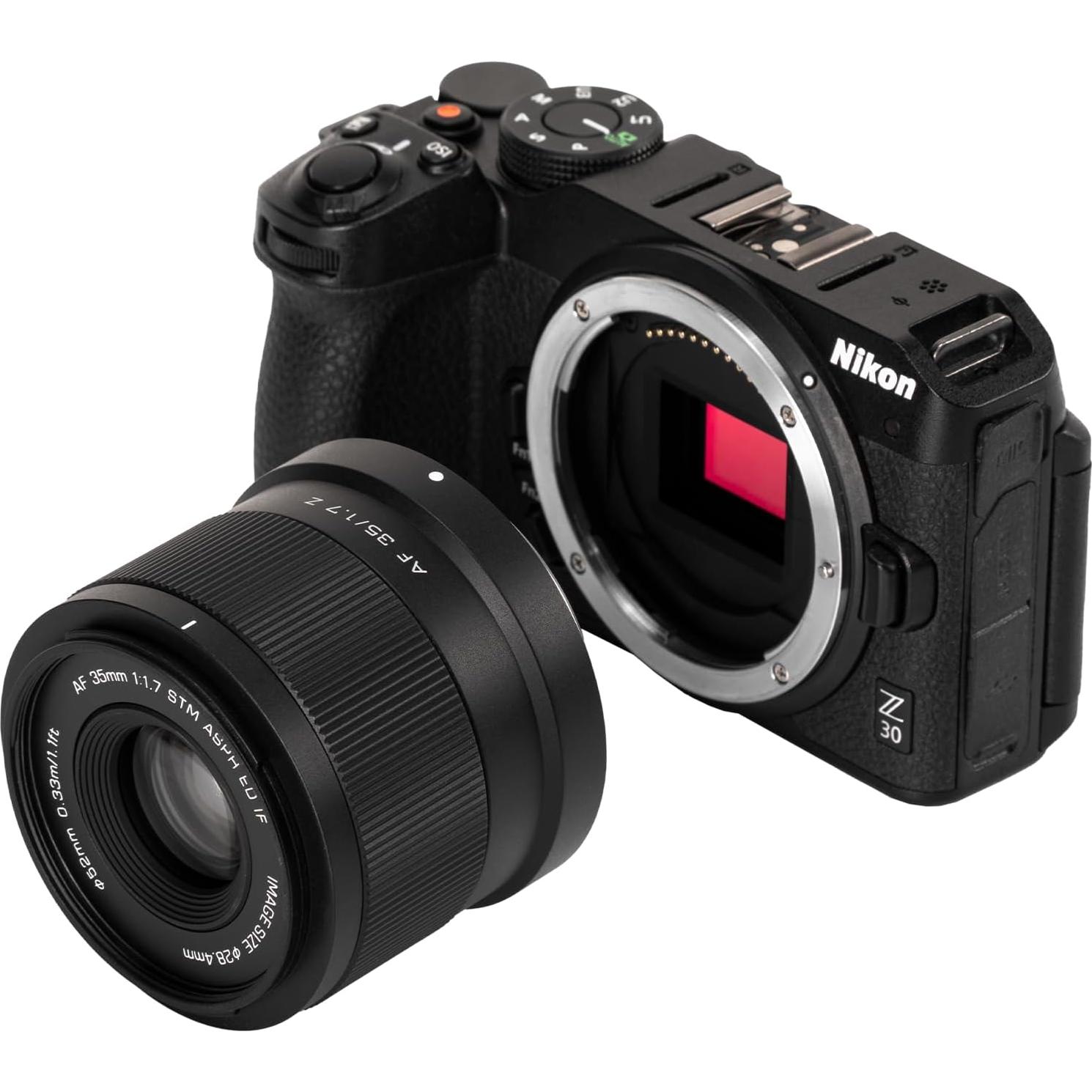 Lente VILTROX 35mm F1.7 Autofoco Montura Z para Cámaras