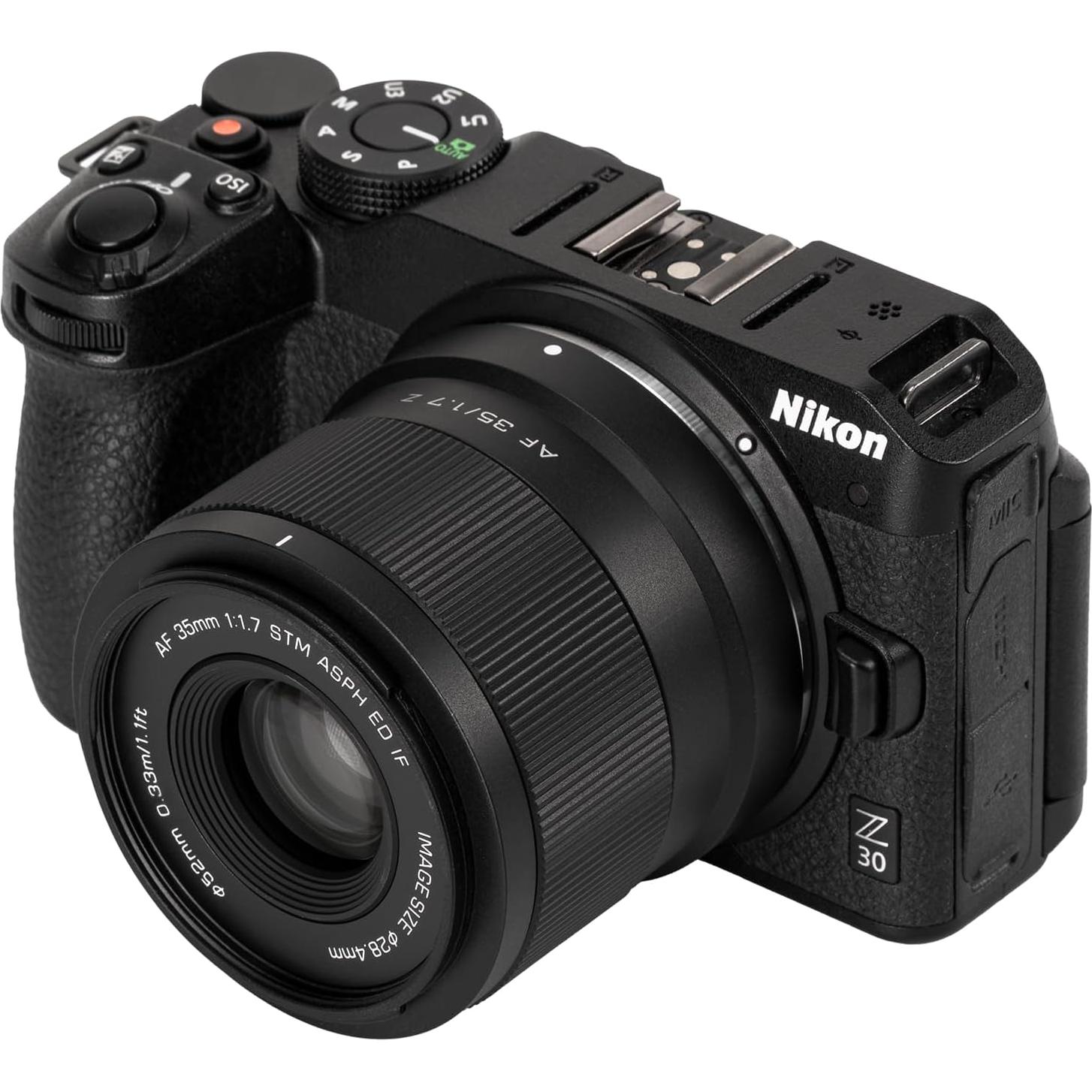 Lente VILTROX 35mm F1.7 Autofoco Montura Z para Cámaras