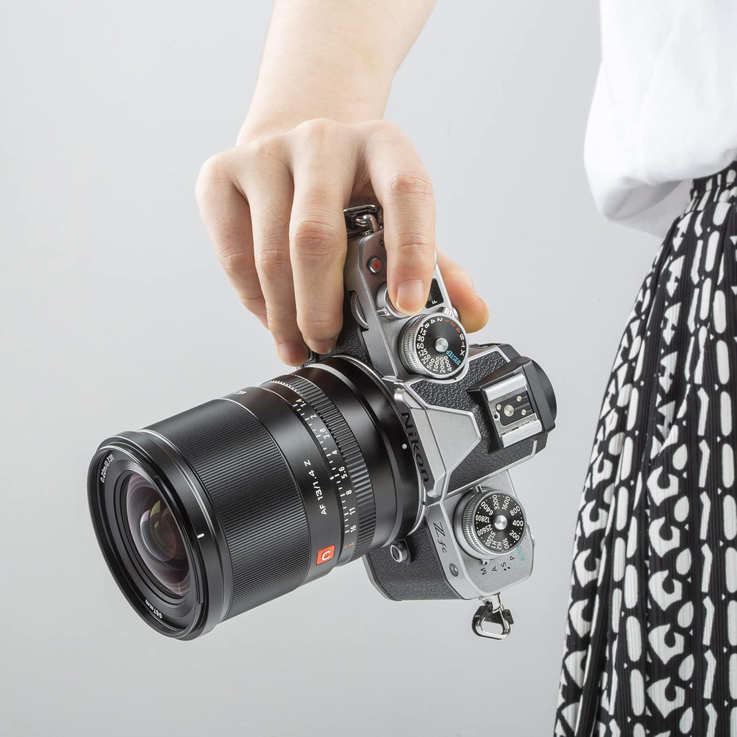 Lente VILTROX 13mm F1.4 Autofocus APS-C para Nikon Z
