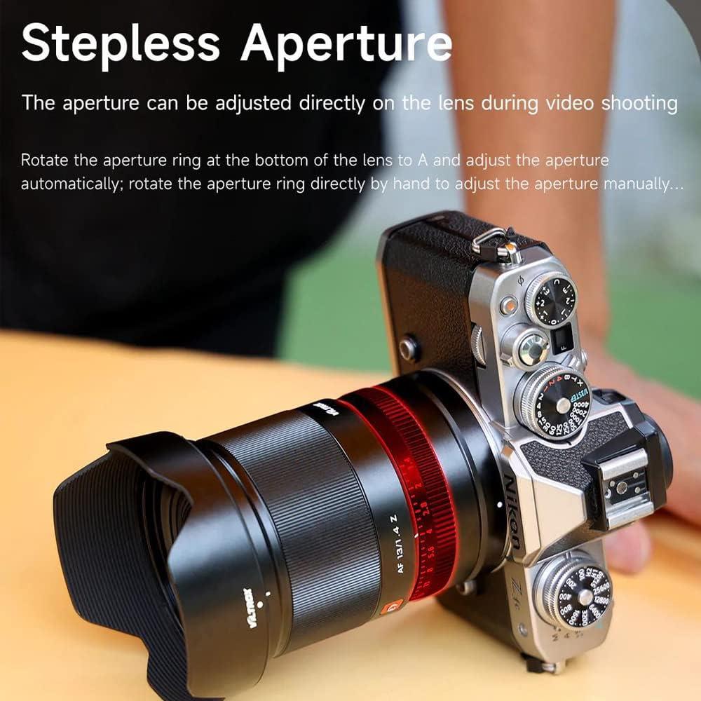 Lente VILTROX 13mm F1.4 Autofocus APS-C para Nikon Z