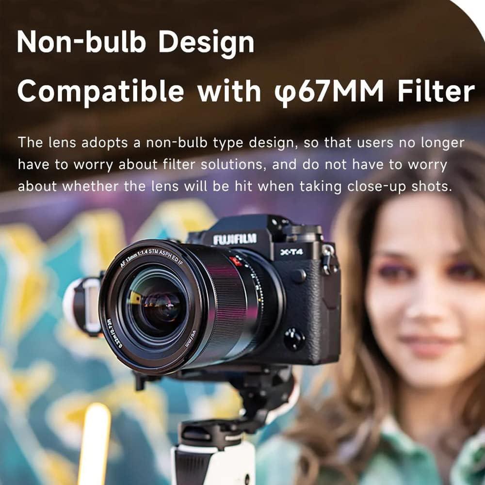 Lente VILTROX 13mm F1.4 Autofocus APS-C para Nikon Z