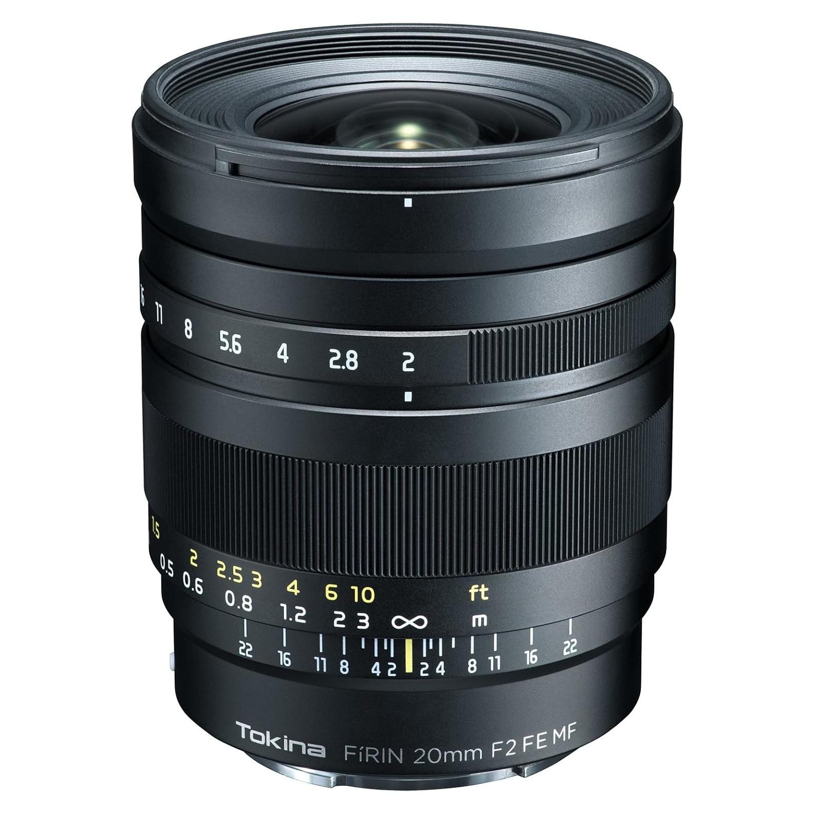 Lente Tokina FRN-MF20FXSE 20mm f/2 E-Mount para Sony