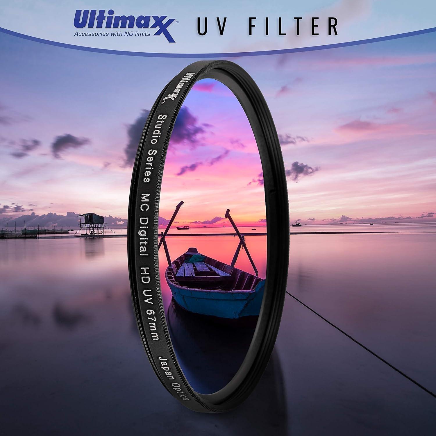 Lente Telefoto Zoom Ultimaxx 650-1300mm para Canon DSLR