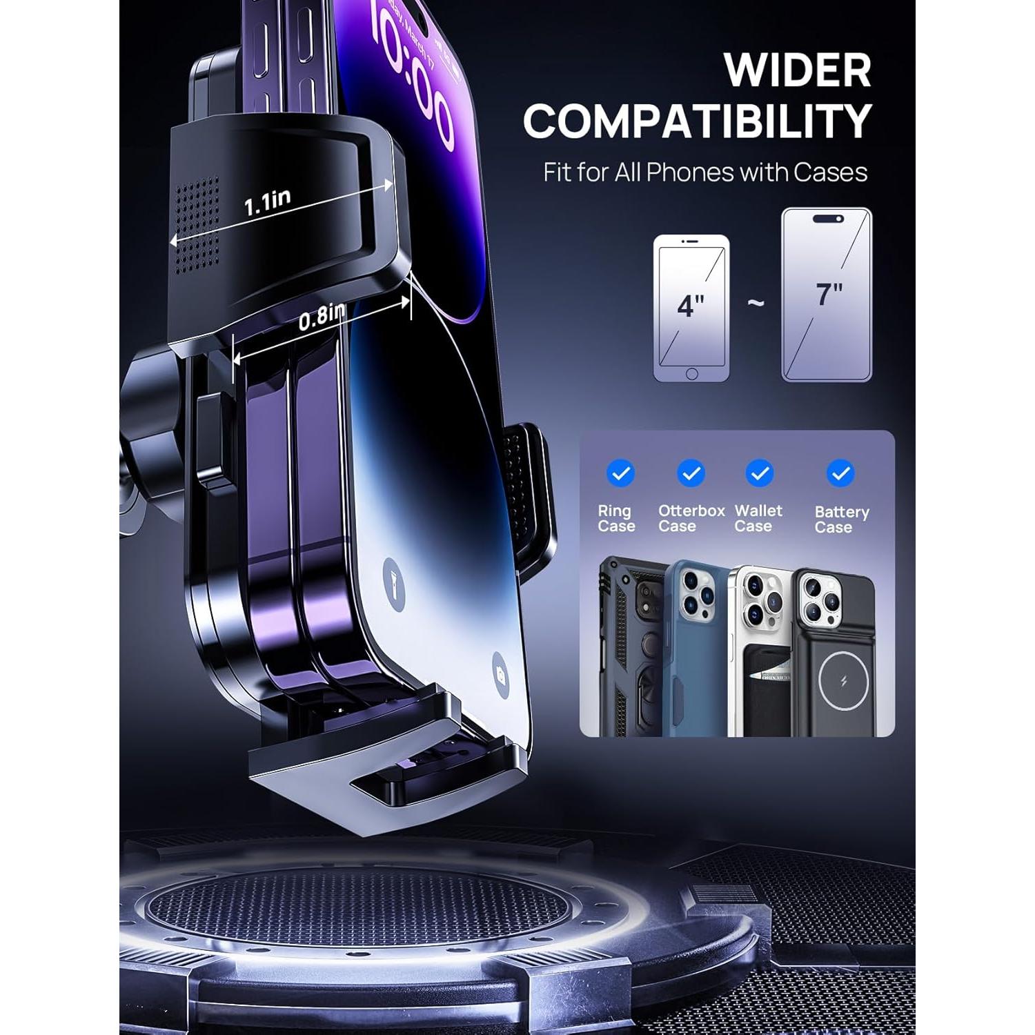 Soporte para Teléfono Guanda 2025 Ajustable 360° Auto