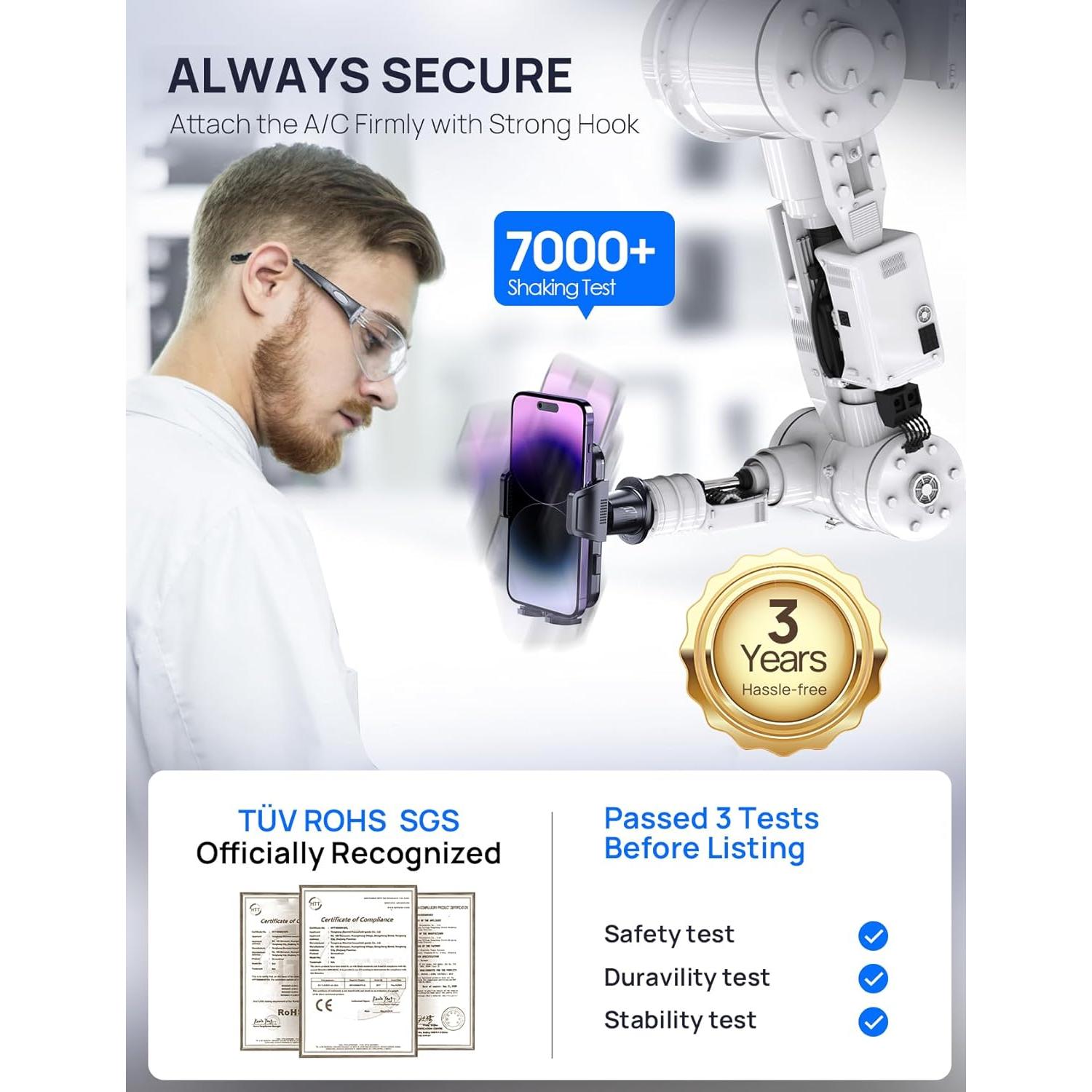 Soporte para Teléfono Guanda 2025 Ajustable 360° Auto