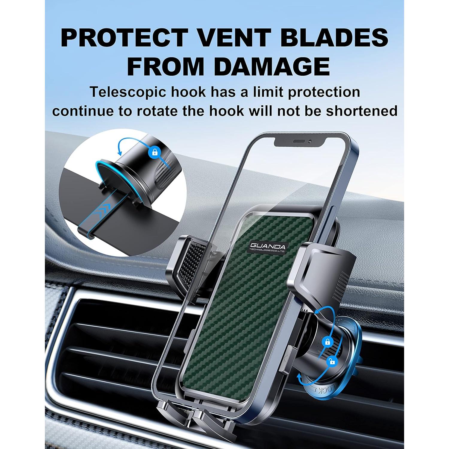 Soporte para Teléfono Guanda 2025 Ajustable 360° Auto