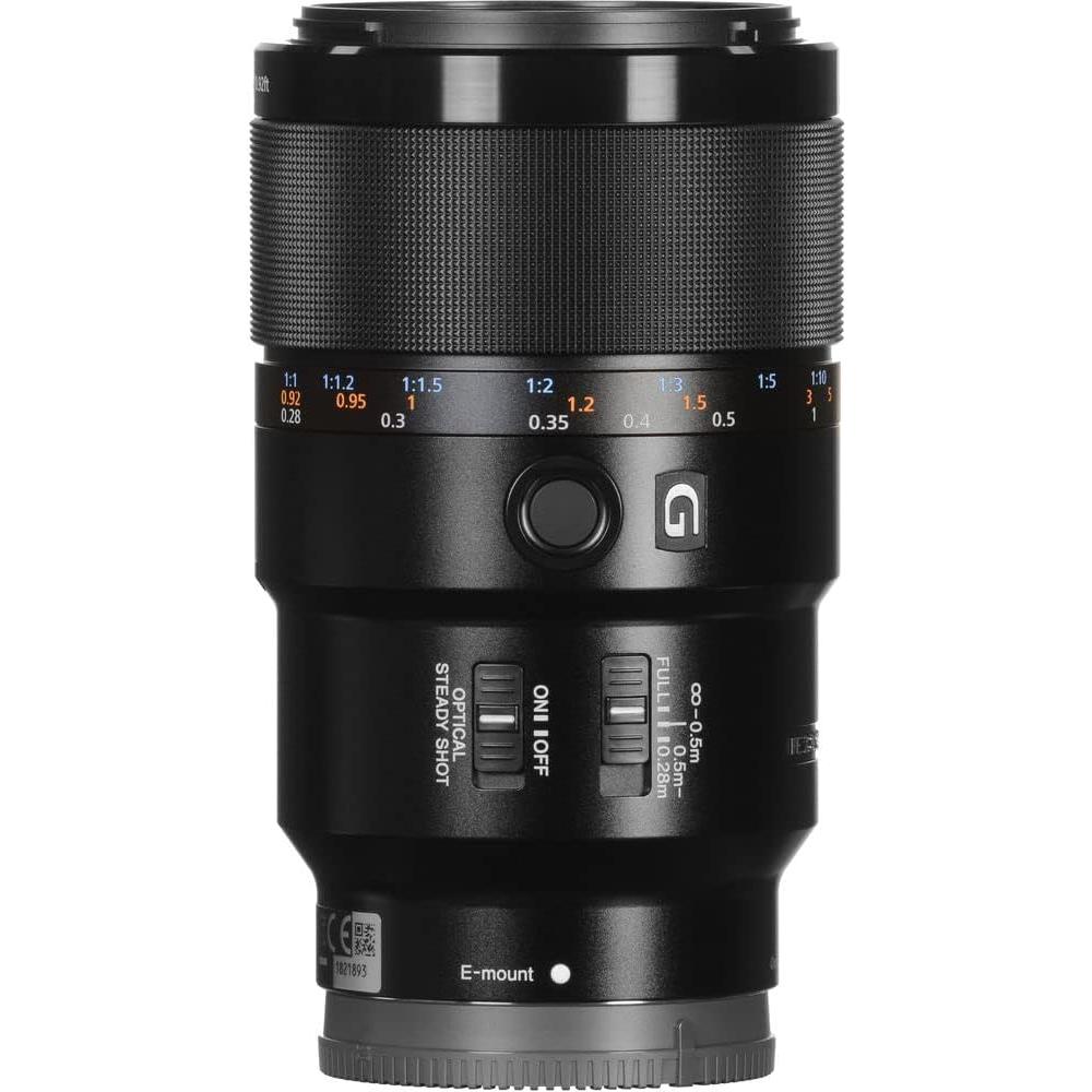 Lente Sony FE 90mm f/2.8 Macro G OSS + Kit Completo