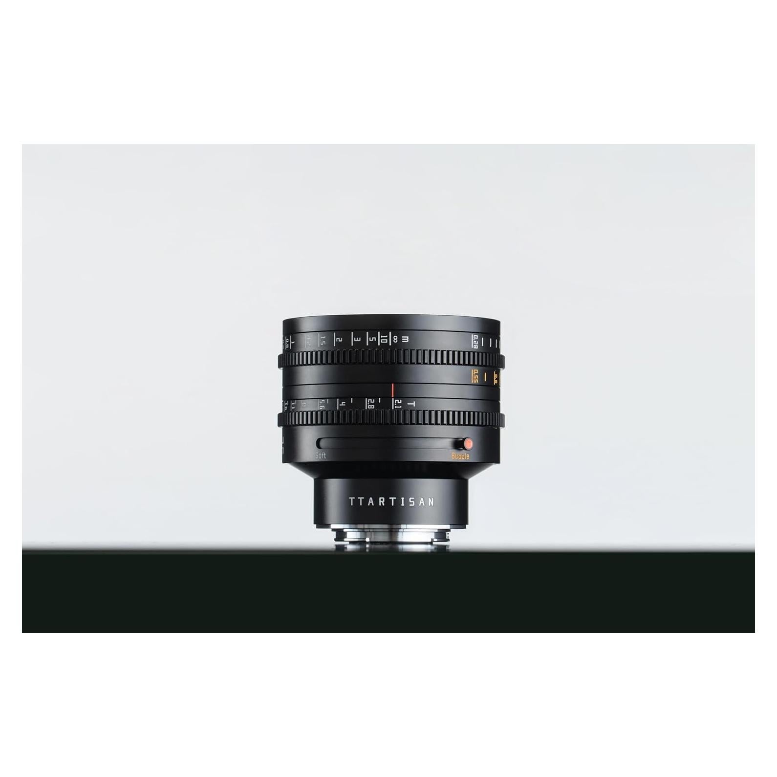 Lente de Cine TTArtisan 35mm T2.1 para Fuji X - Doble Bokeh