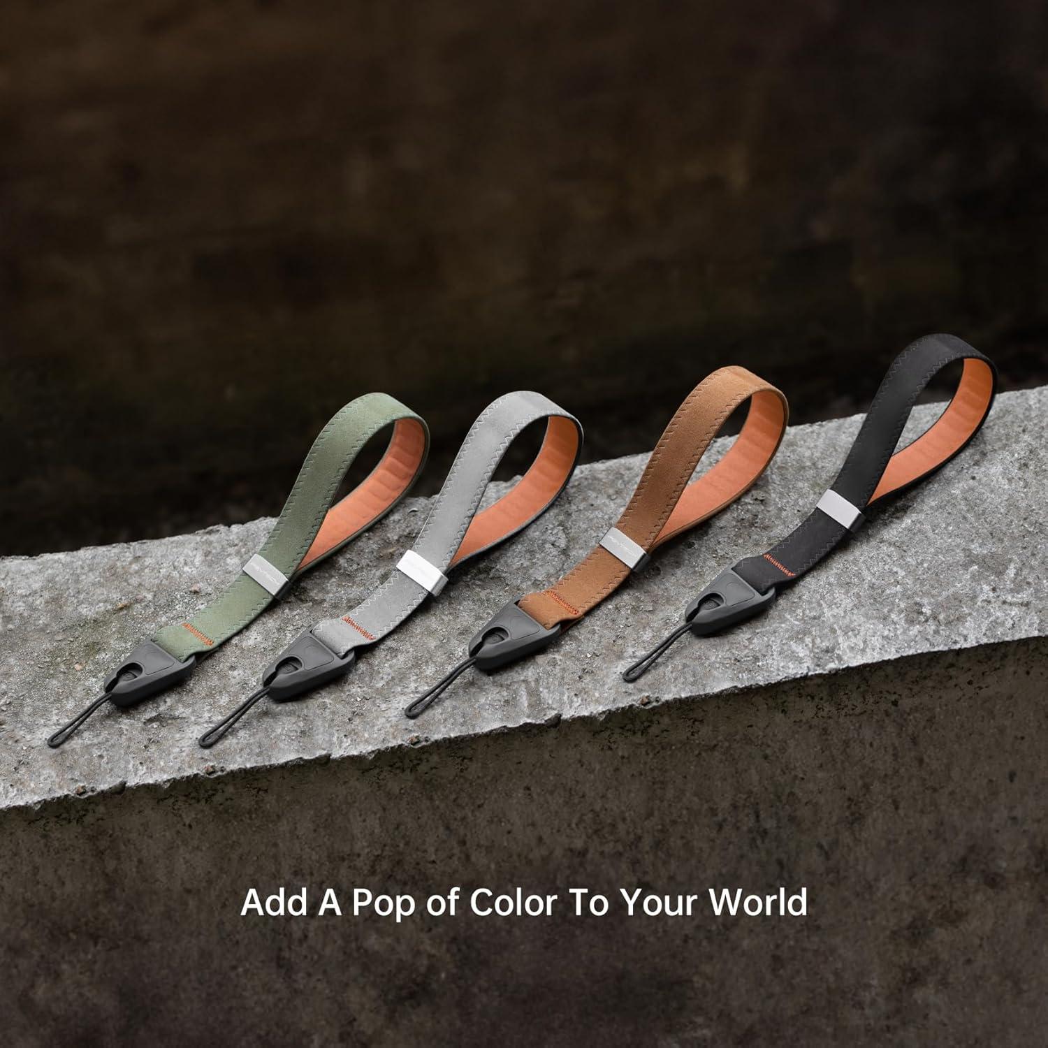 Correa de Muñeca PGYTECH Ajustable para Cámaras hasta 25kg - Verde