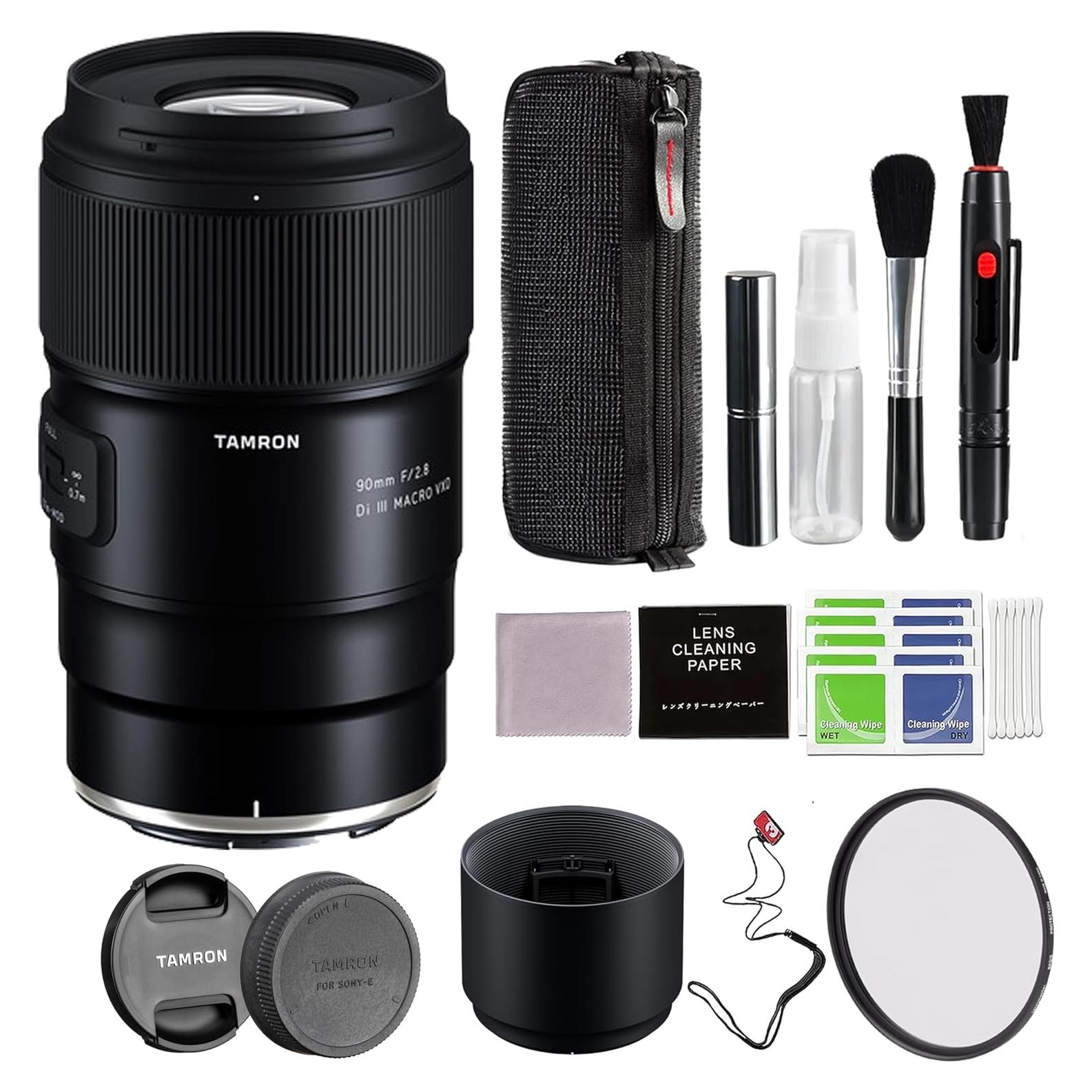 Lente Macro Tamron 90mm f/2.8 Di III VXD para Sony E