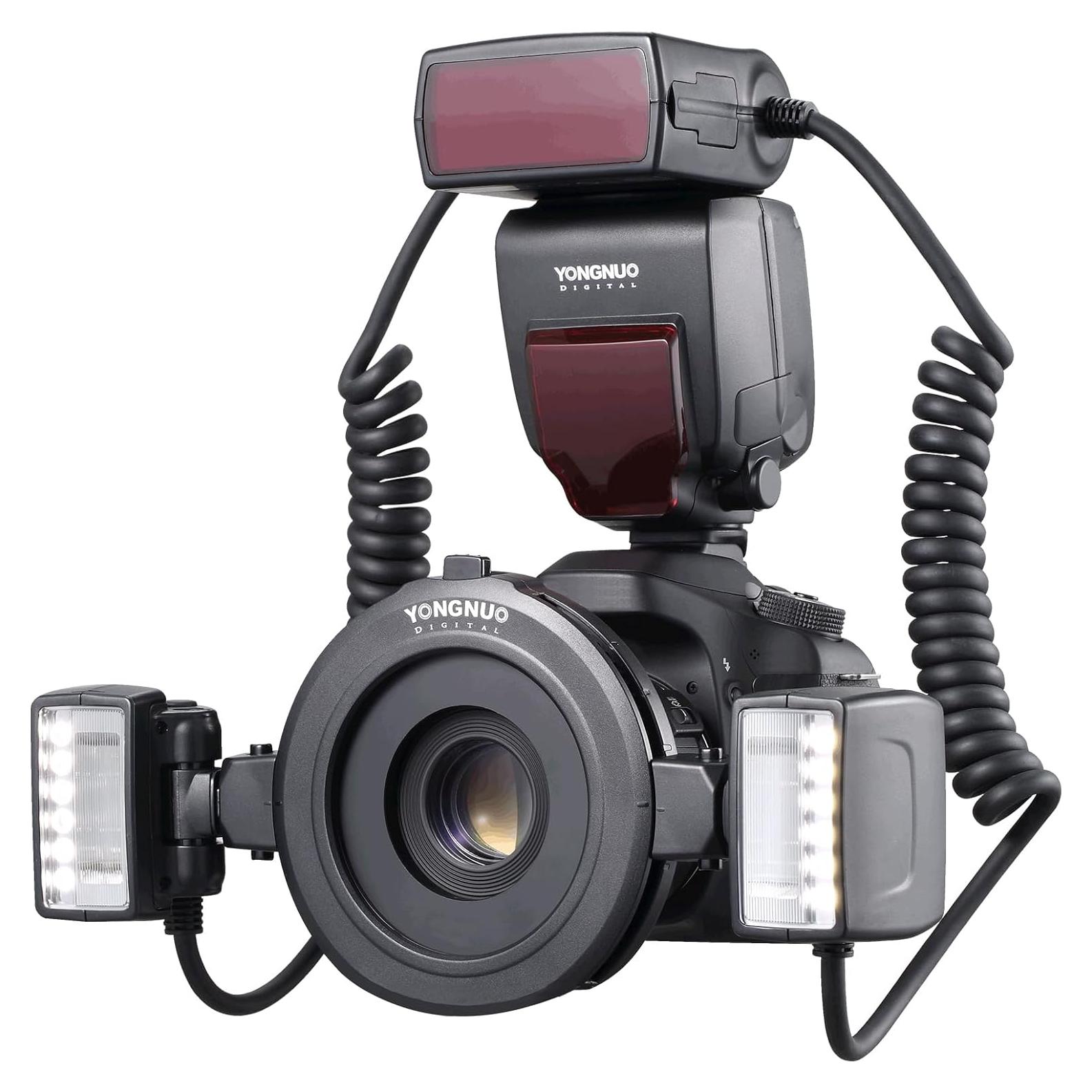 Flash Anular Macro YONGNUO YN24EX TTL para Canon