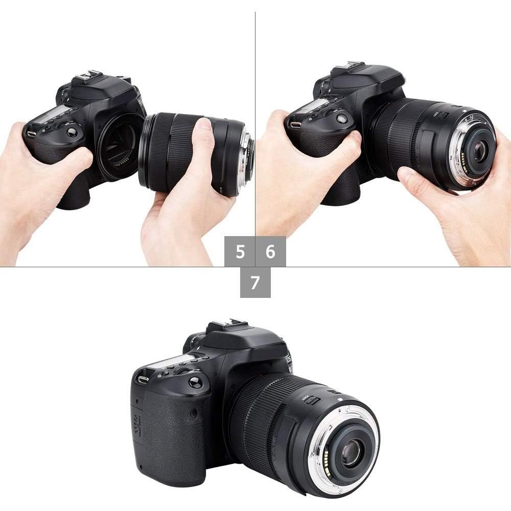 Adaptador de anillo inverso macro 58mm PROfezzion para Canon DSLR