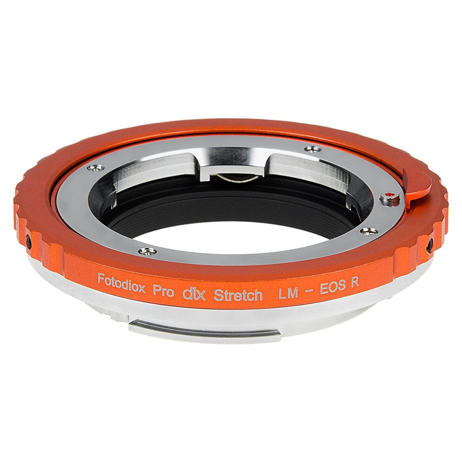 Adaptador Fotodiox DLX Stretch Leica M a EOS R/RF con Macro