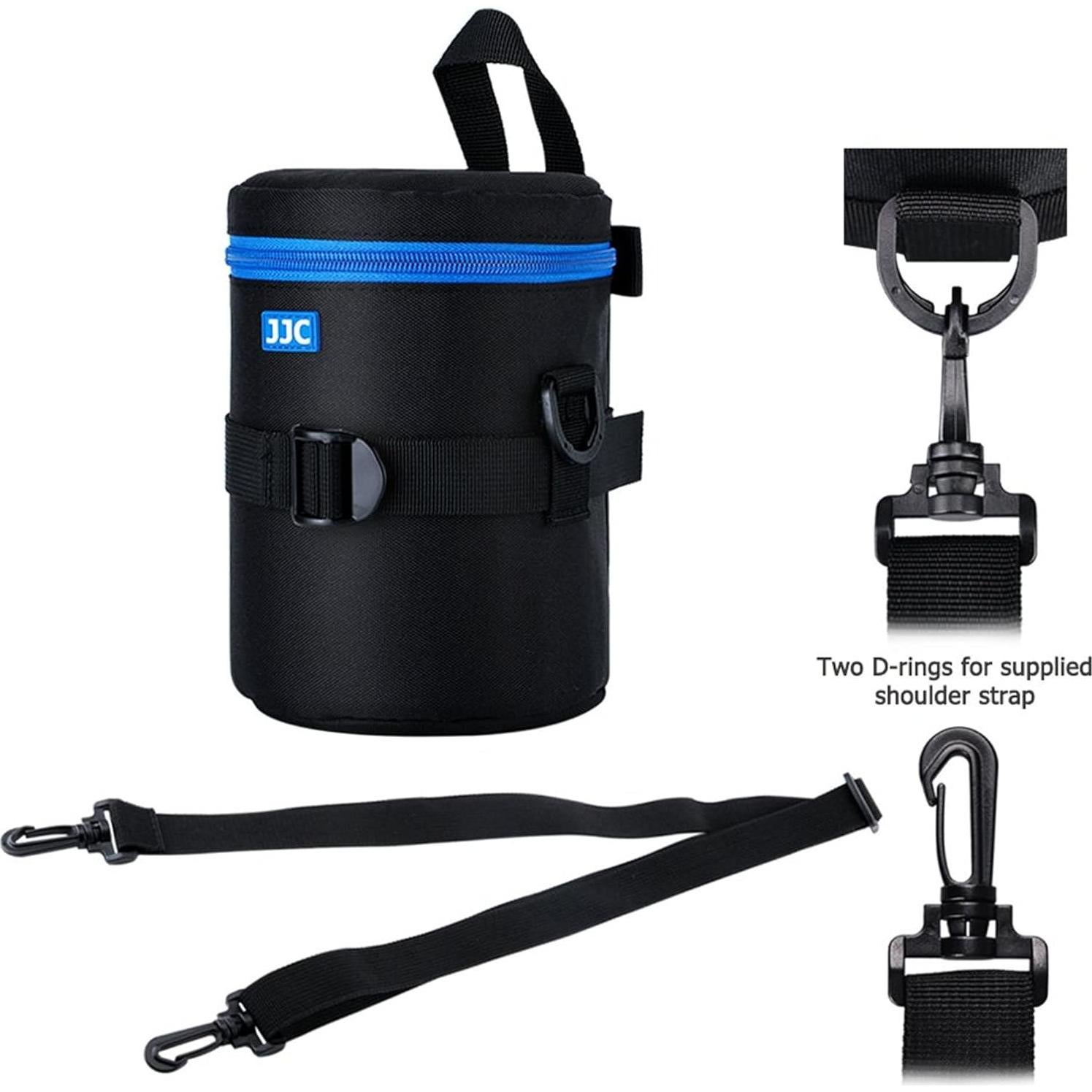 Funda Mediana para Lentes JJC DSLR 100x165mm Resistente al Agua