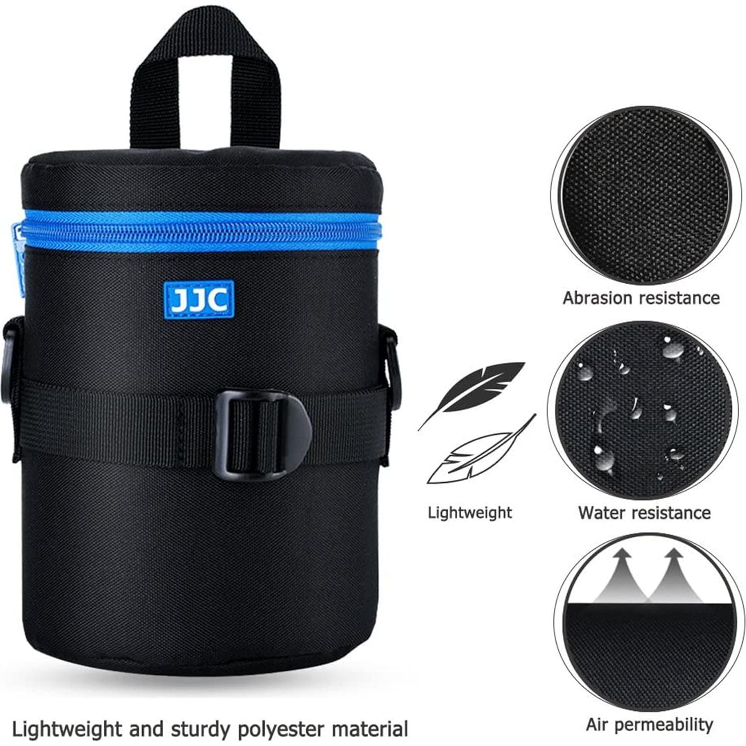 Funda Mediana para Lentes JJC DSLR 100x165mm Resistente al Agua