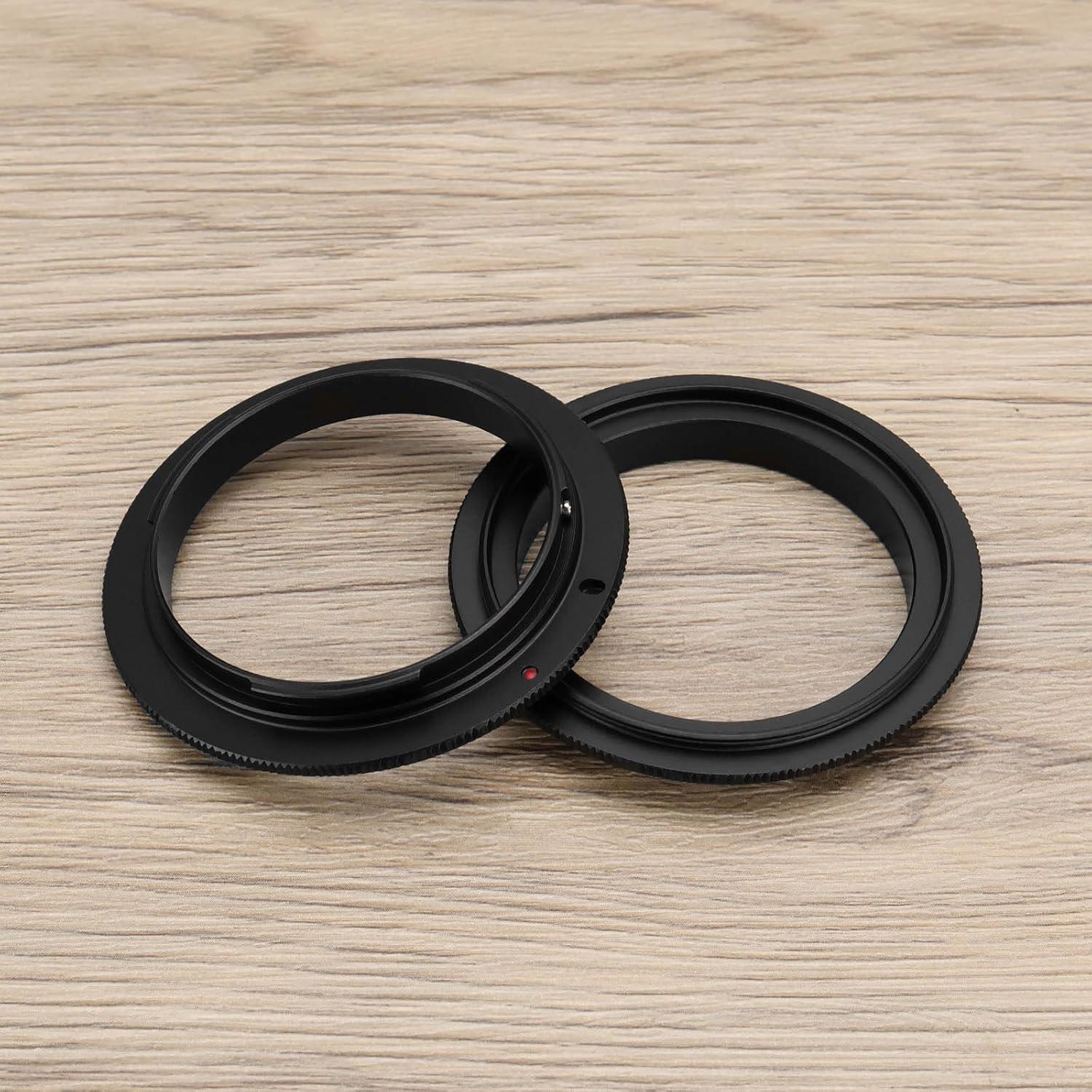 Adaptador de Lente Inversa Macro 58mm El Señor de las Herramientas