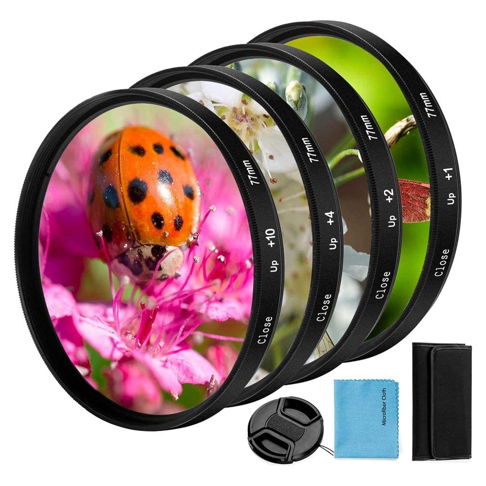 Kit de Filtros Macro 67mm X-SweetDream 4 Piezas +1 +2 +4 +10