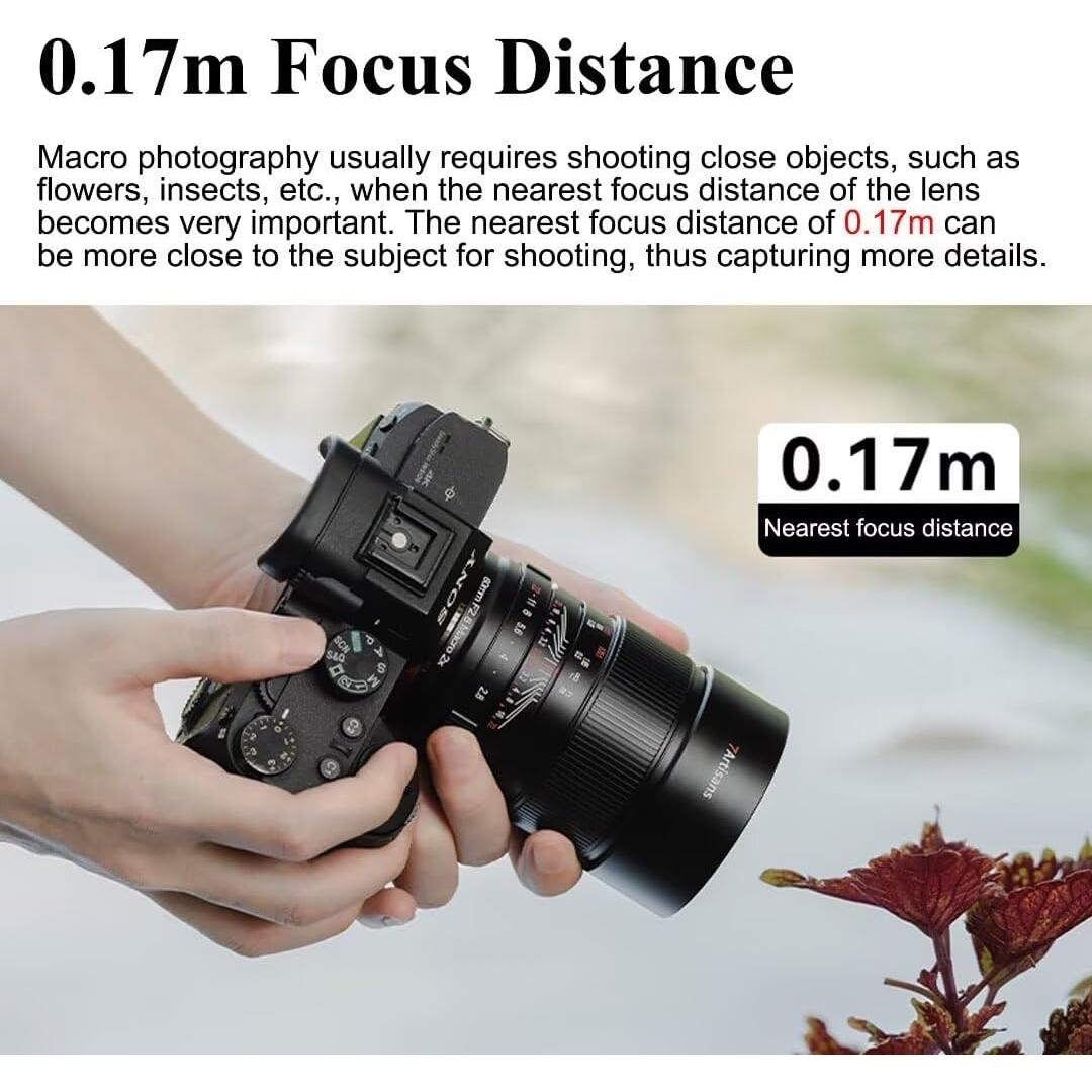 Lente Macro 60mm F2.8 2X 7artisans para Nikon Z