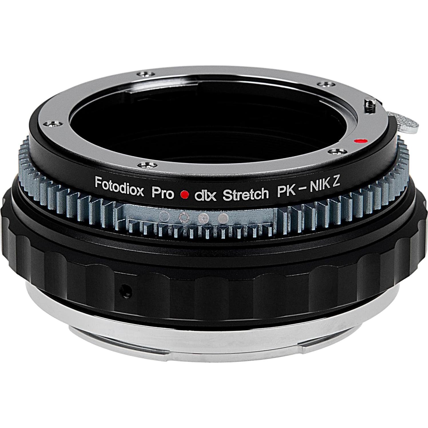 Adaptador Fotodiox Stretch DLX Pentax K a Nikon Z - Filtros ND