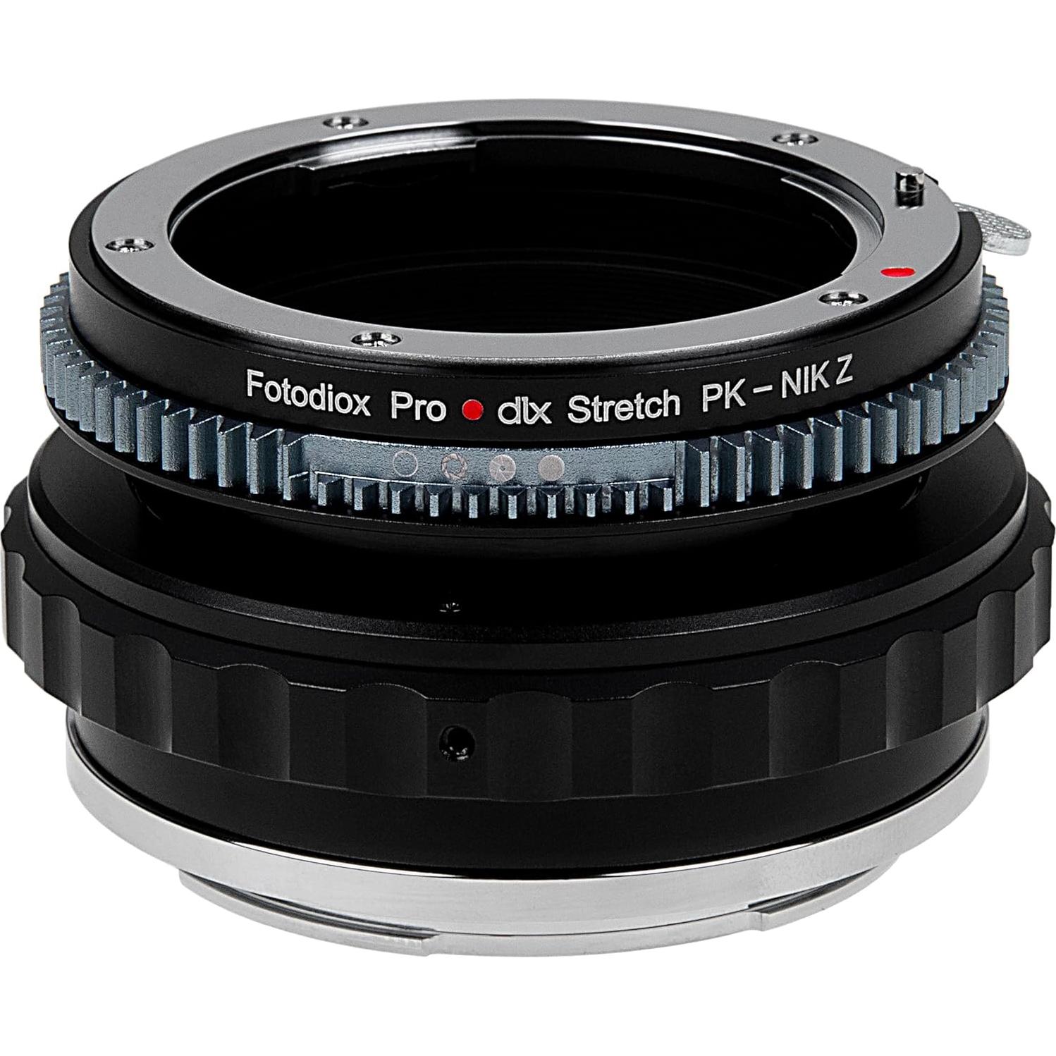 Adaptador Fotodiox Stretch DLX Pentax K a Nikon Z - Filtros ND