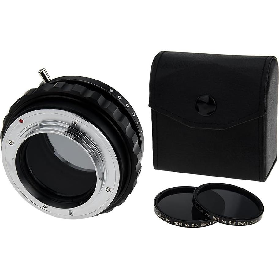 Adaptador Fotodiox DLX Stretch Nikon F a Sony E-Mount con Filtros