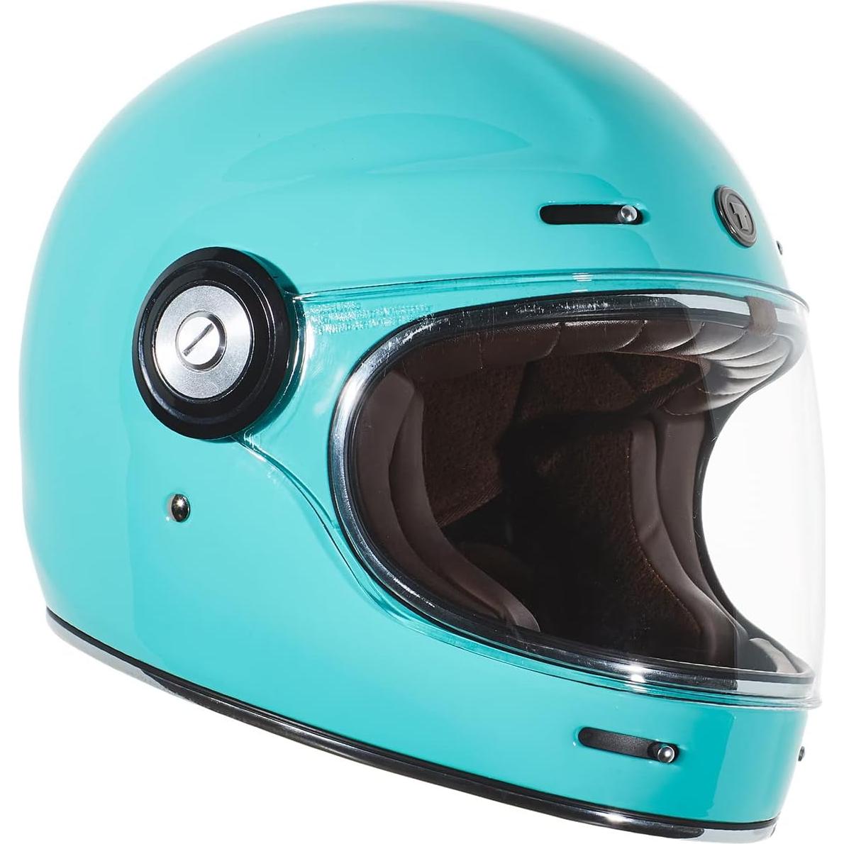 Casco Integral TORC T1 Fibra de Vidrio Azul X-Pequeño