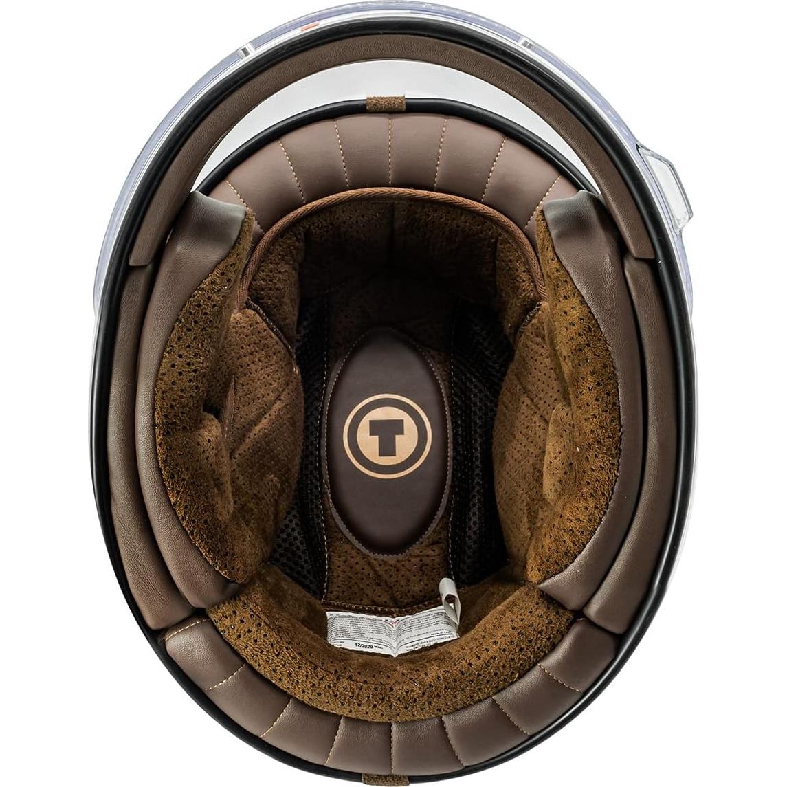 Casco Integral TORC T1 Fibra de Vidrio Azul X-Pequeño