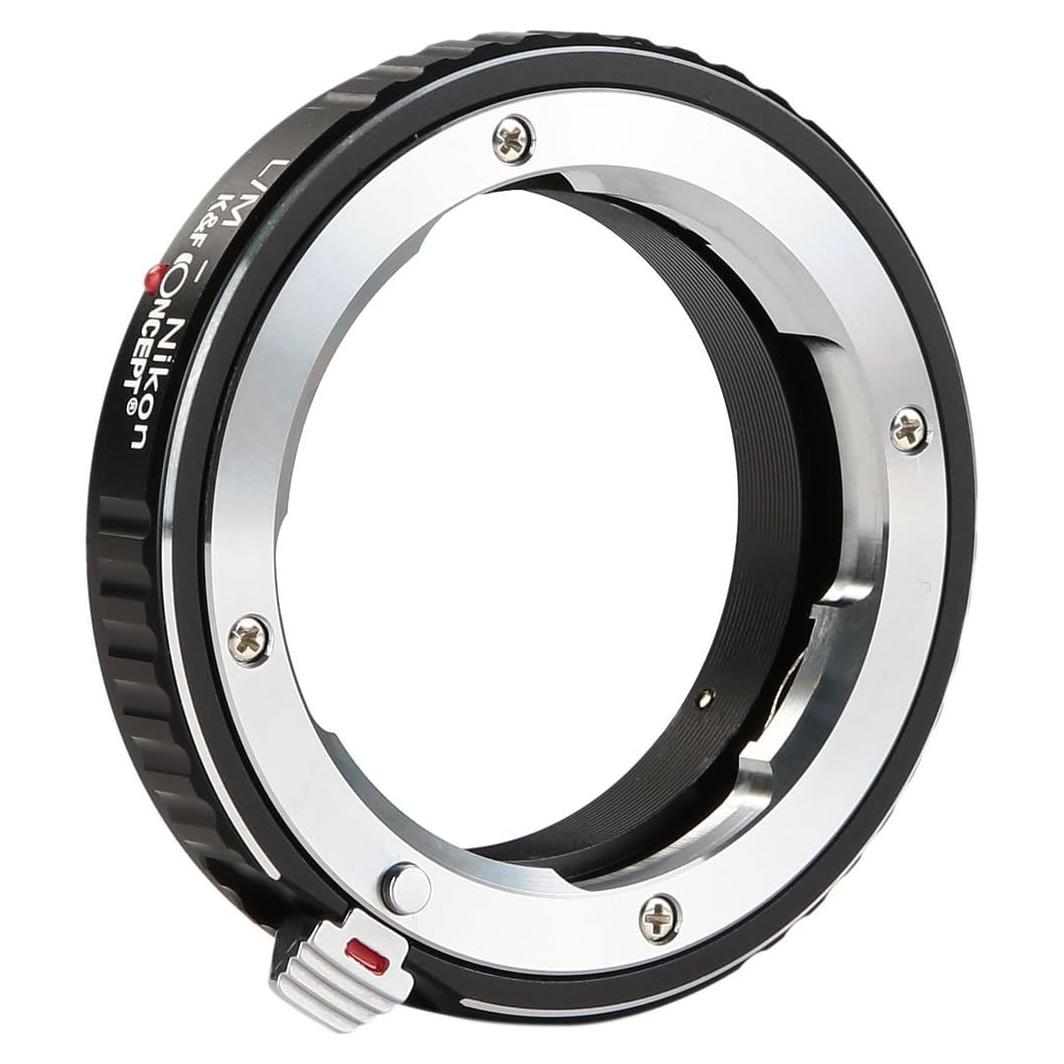 Adaptador de Montura Manual K&F Concept para Lente Leica M a Nikon F