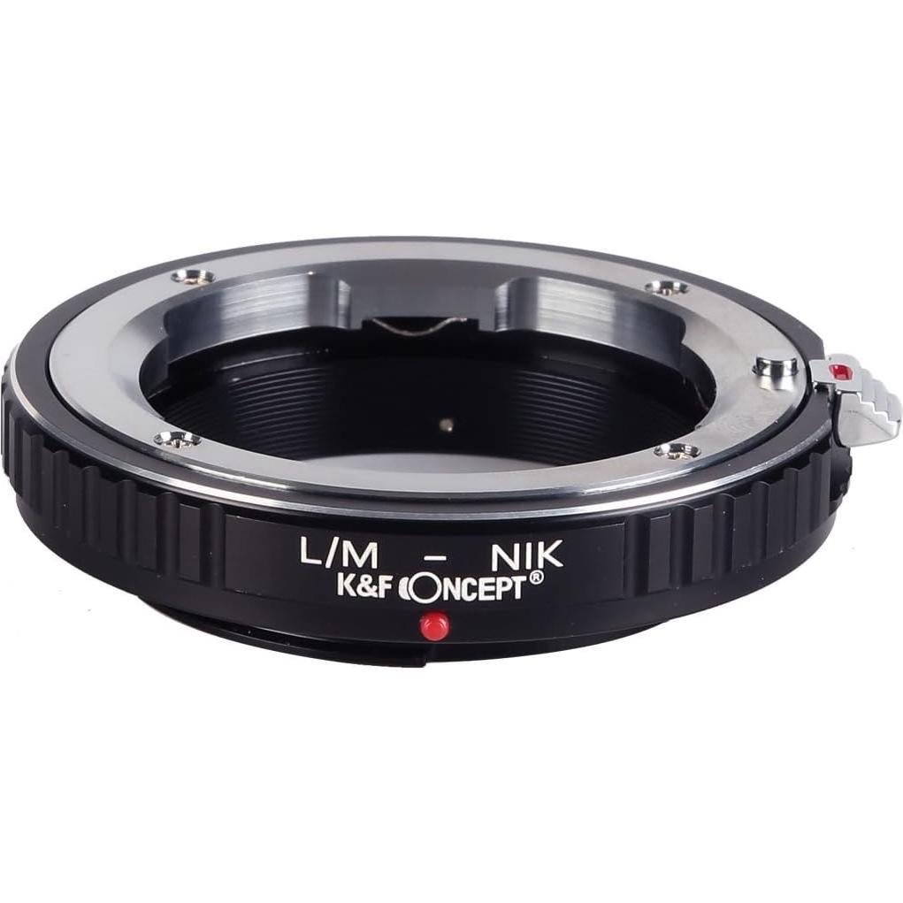 Adaptador de Montura Manual K&F Concept para Lente Leica M a Nikon F