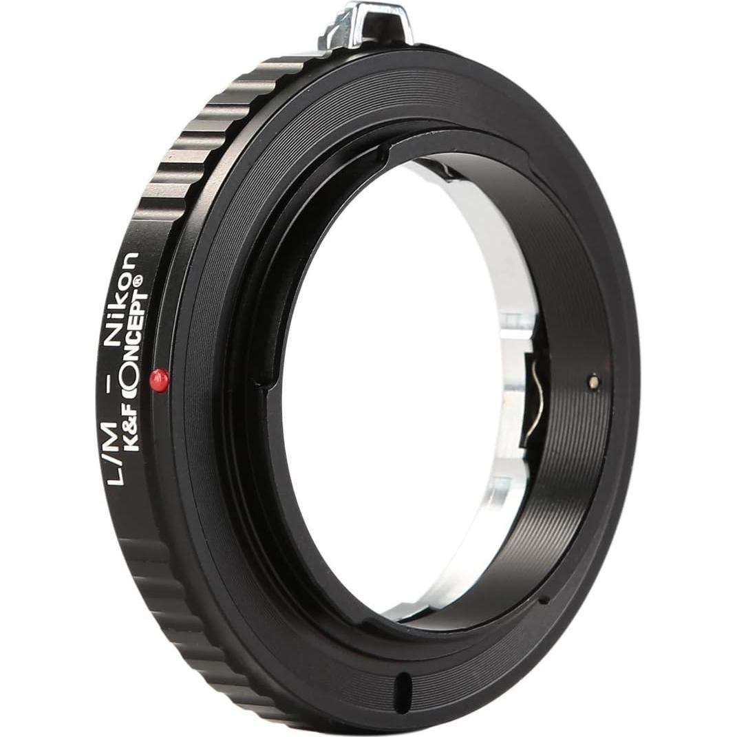 Adaptador de Montura Manual K&F Concept para Lente Leica M a Nikon F