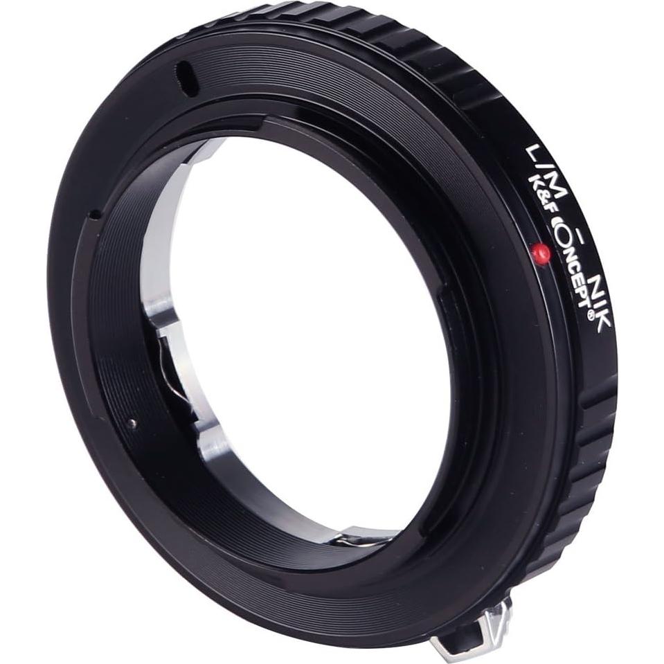 Adaptador de Montura Manual K&F Concept para Lente Leica M a Nikon F