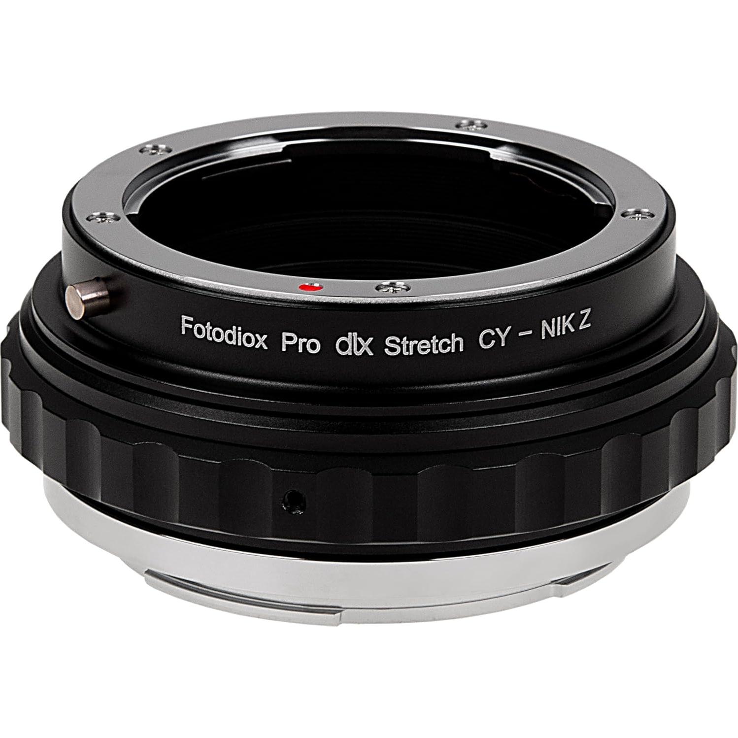 Adaptador Fotodiox DLX Stretch Contax/Yashica a Nikon Z - Macro y Filtros ND