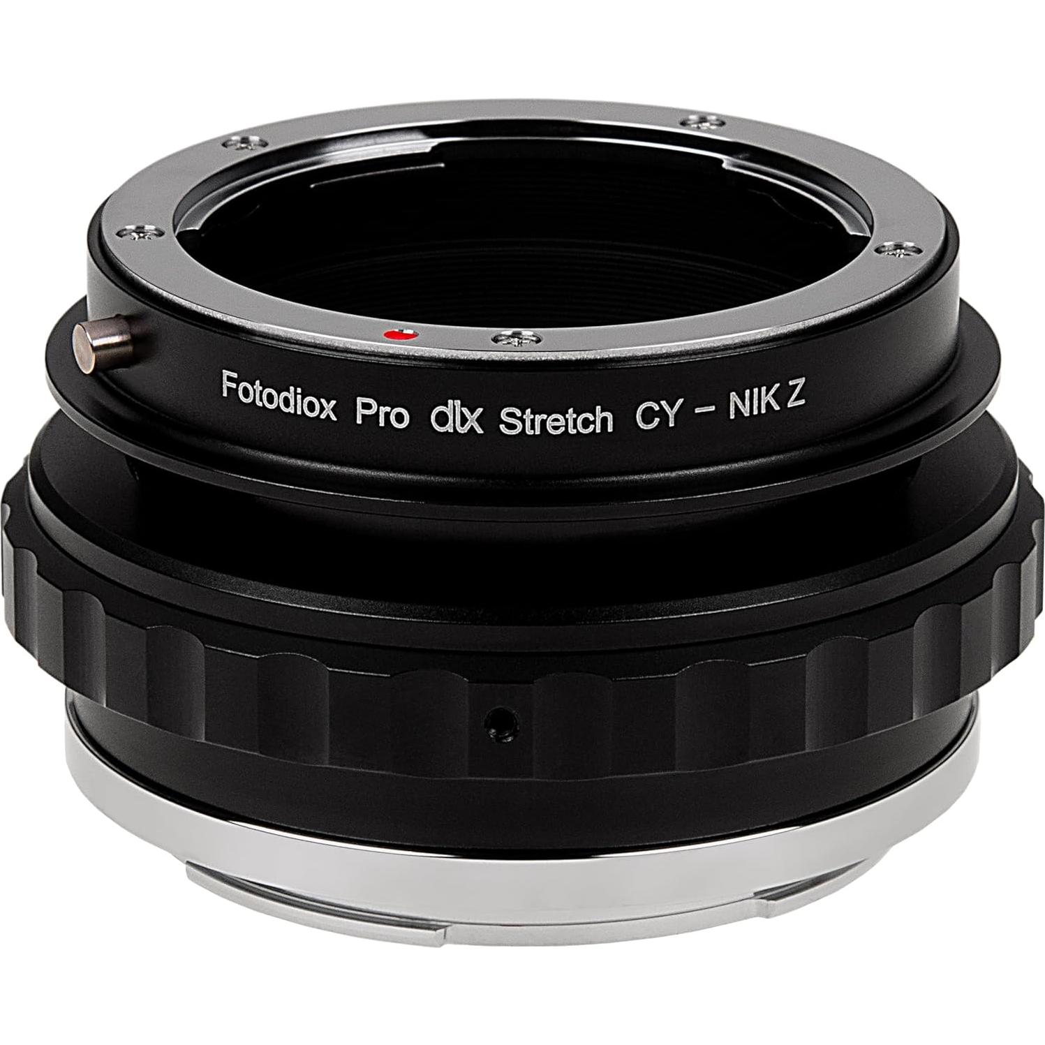 Adaptador Fotodiox DLX Stretch Contax/Yashica a Nikon Z - Macro y Filtros ND