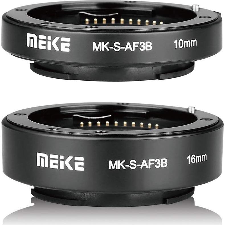 Anillo Adaptador Macro MEIKE MK-S-AF3B 10mm 16mm para Sony E-Mount