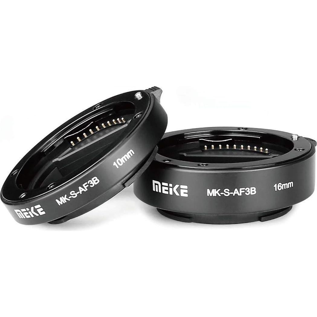Anillo Adaptador Macro MEIKE MK-S-AF3B 10mm 16mm para Sony E-Mount