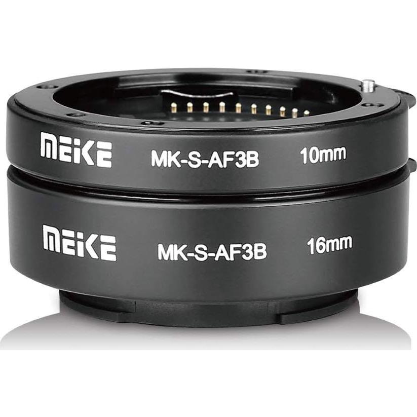 Anillo Adaptador Macro MEIKE MK-S-AF3B 10mm 16mm para Sony E-Mount