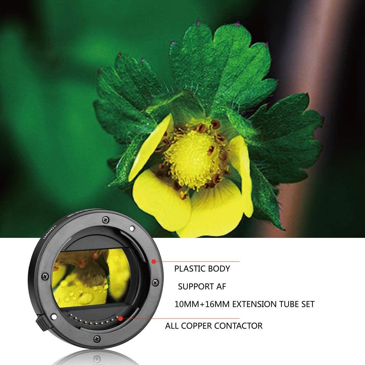 Anillo Adaptador Macro MEIKE MK-S-AF3B 10mm 16mm para Sony E-Mount