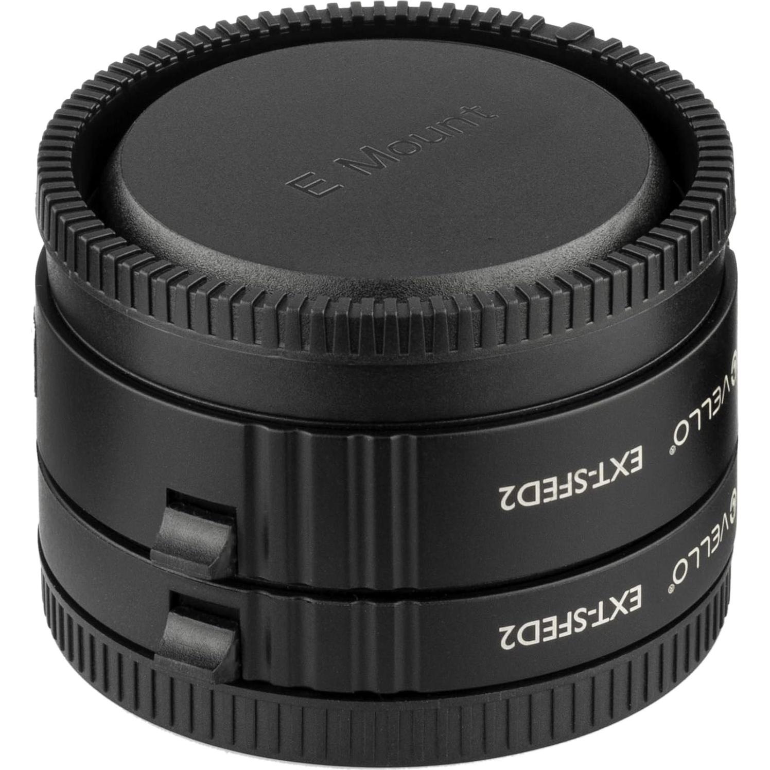 Tubo de Extensión Macro Vello EXT-SFED2 para Lentes Sony E