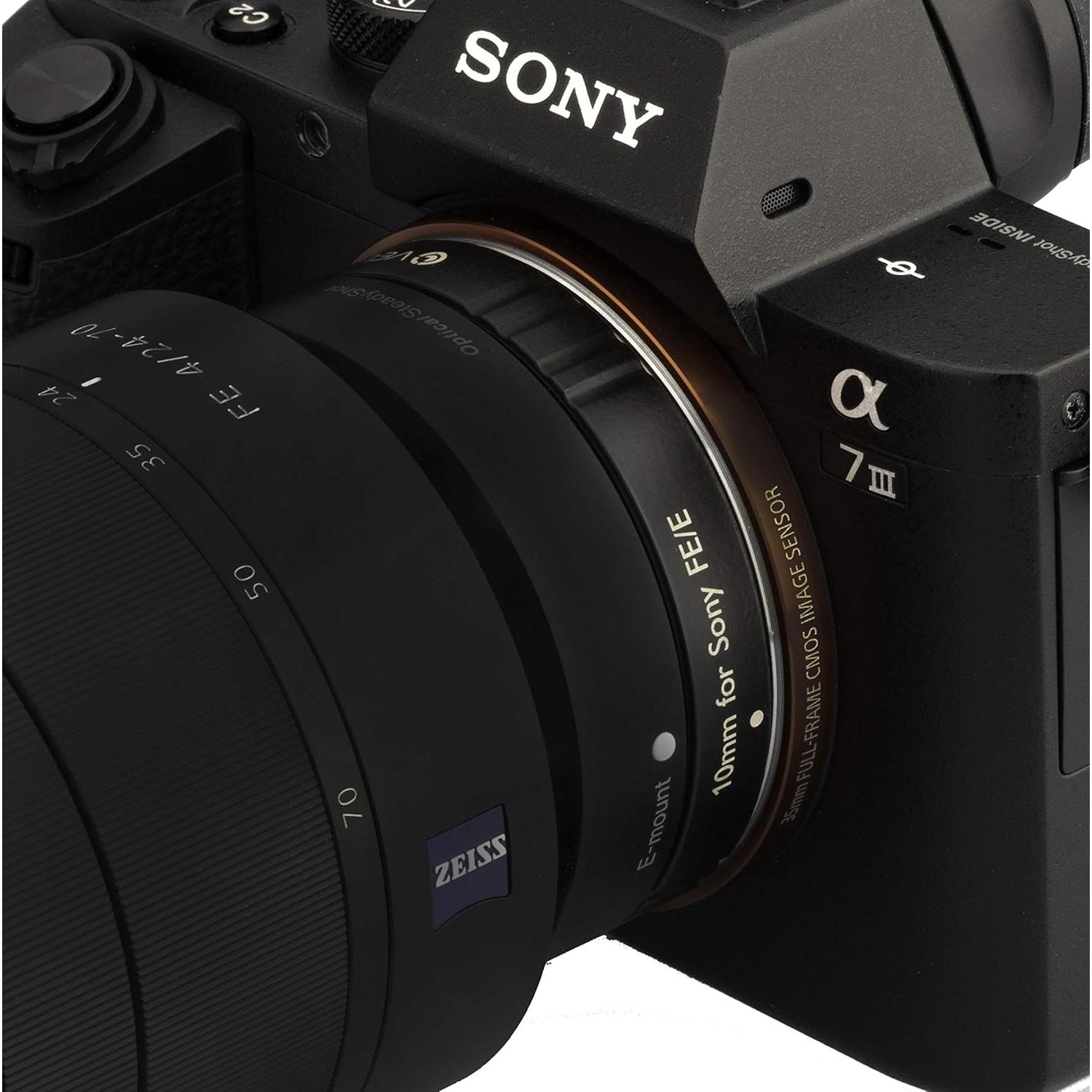 Tubo de Extensión Macro Vello EXT-SFED2 para Lentes Sony E