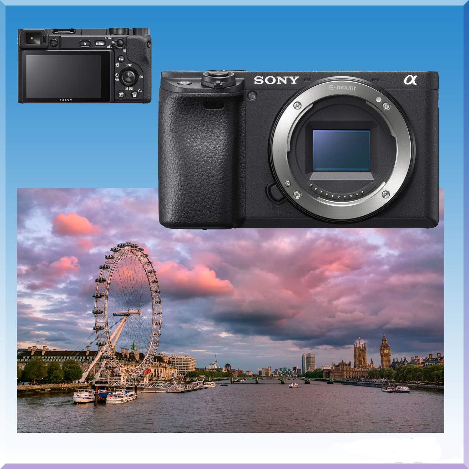 Cámara Digital Sin Espejo Sony Alpha a6400 con Lente 18-135mm