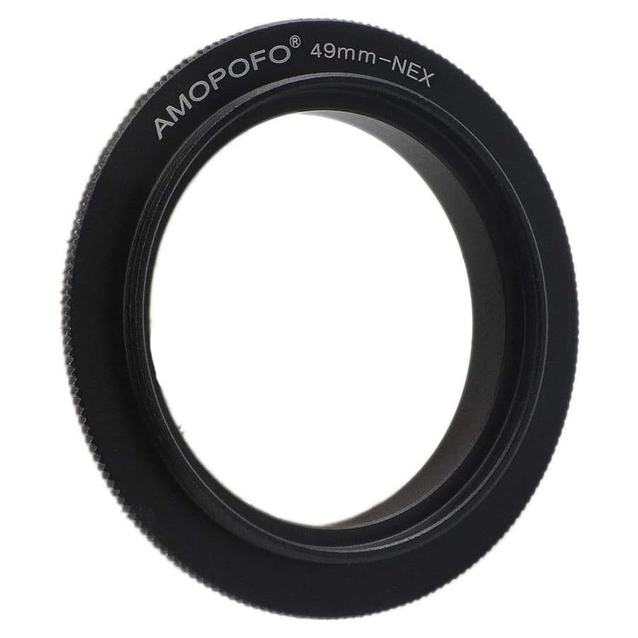 Anillo Adaptador Inverso Macro 49mm Amopofo para Cámara Sony