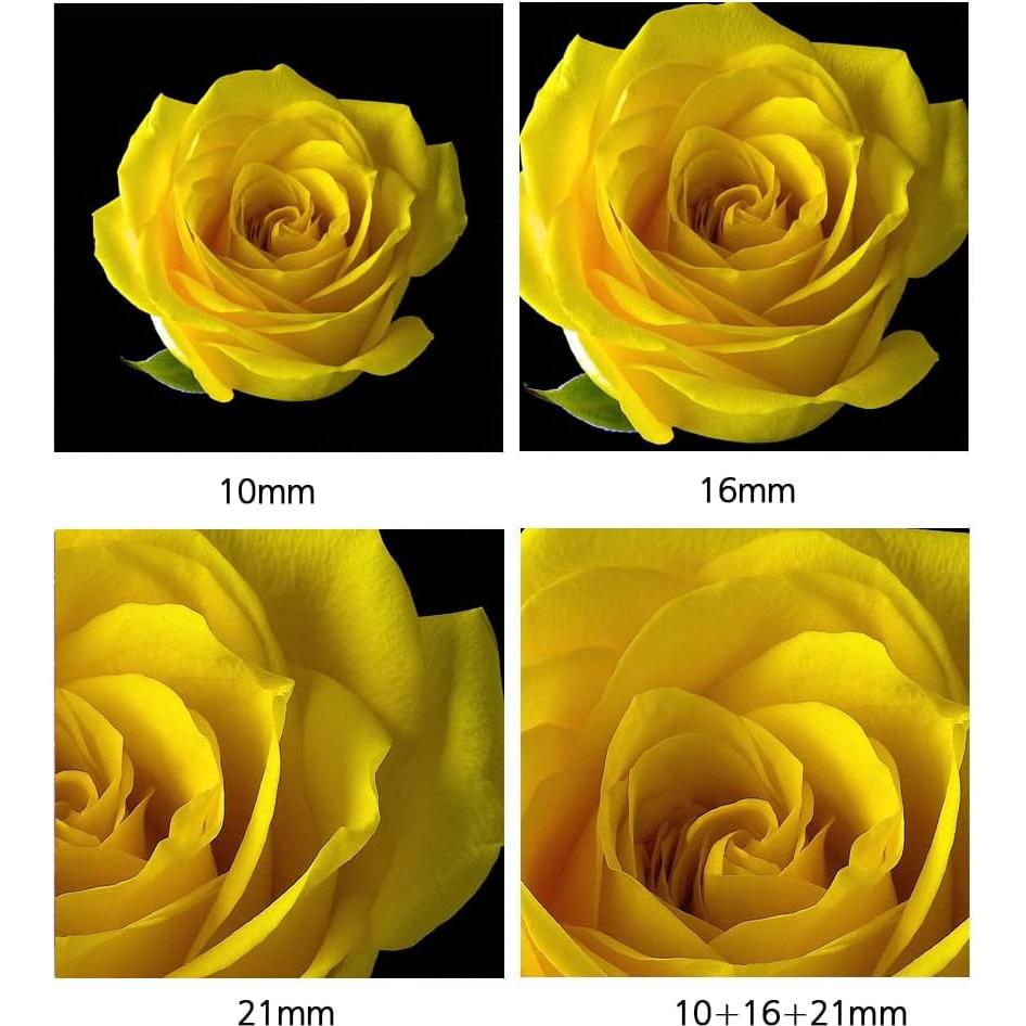 Juego de tubos de extensión macro Venidice 10mm 16mm 21mm para cámaras Sony