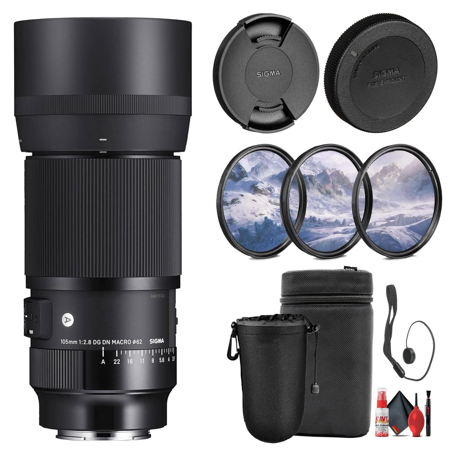 Lente Sigma 105mm f/2.8 DG DN Macro Art para Sony E