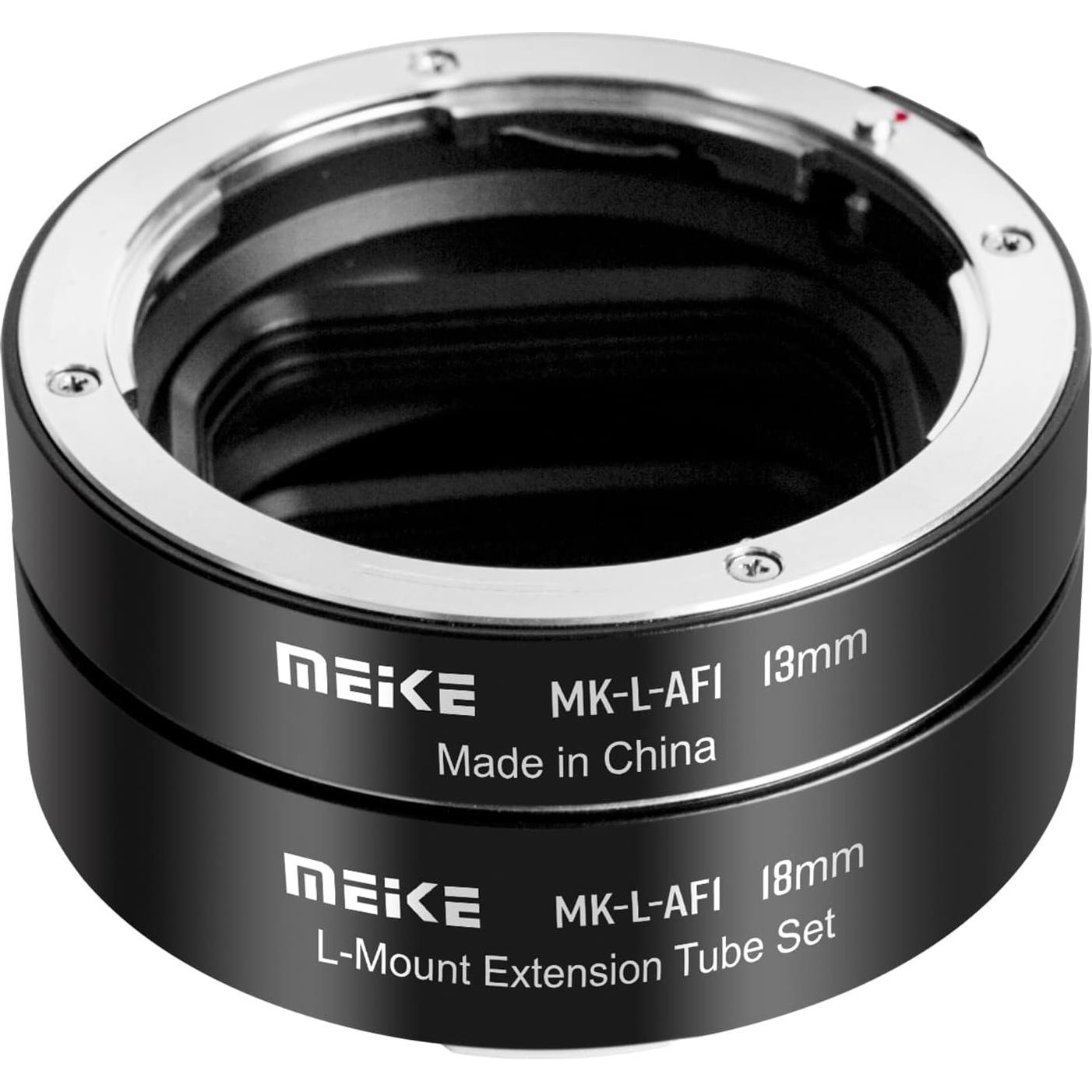 Anillos Adaptadores de Tubo de Extensión Macro Meike MK-L-AF1 13mm 18mm