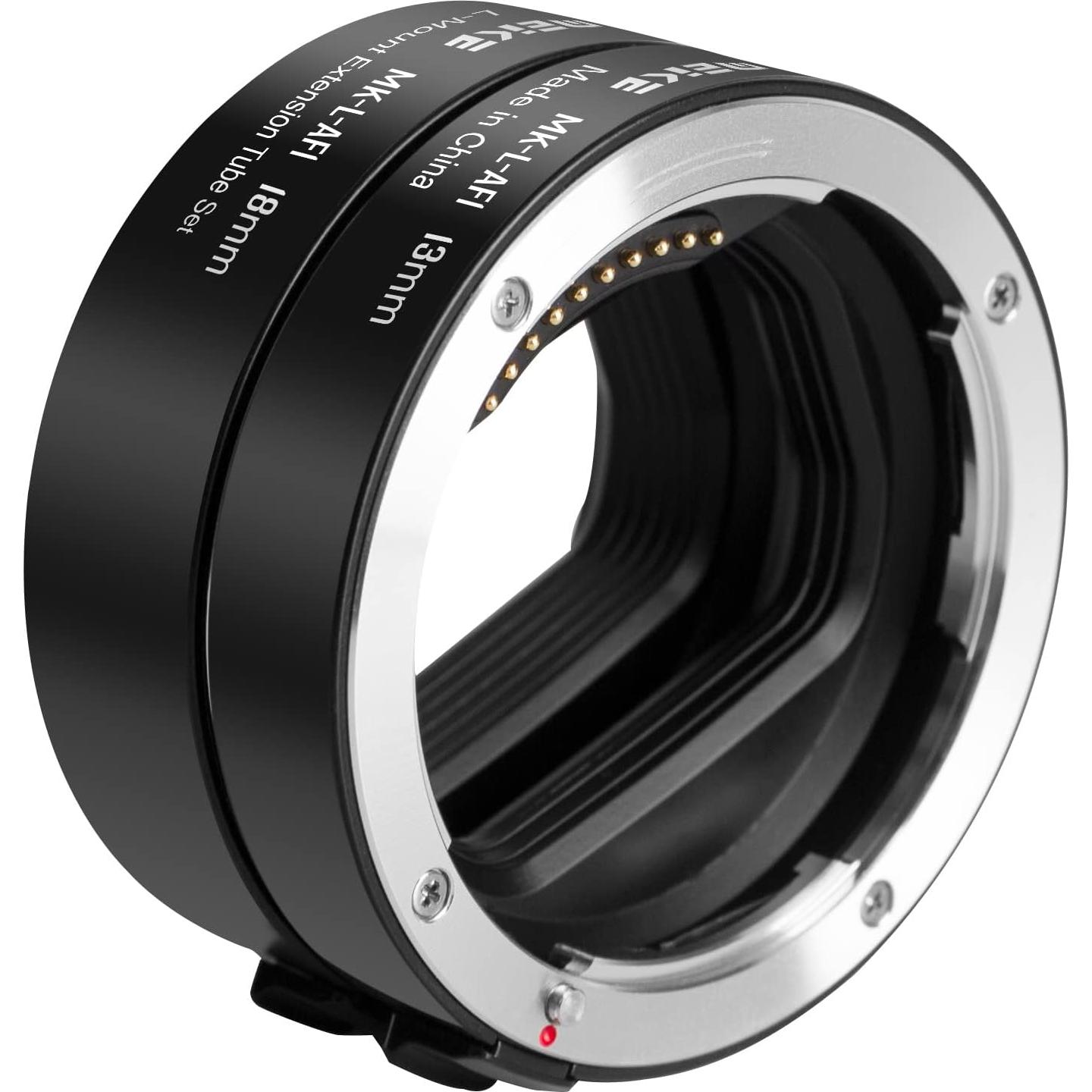 Anillos Adaptadores de Tubo de Extensión Macro Meike MK-L-AF1 13mm 18mm